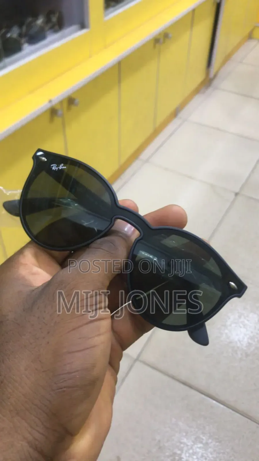 "Rayban Black Cat Eye Shades - Onyx Glamour"