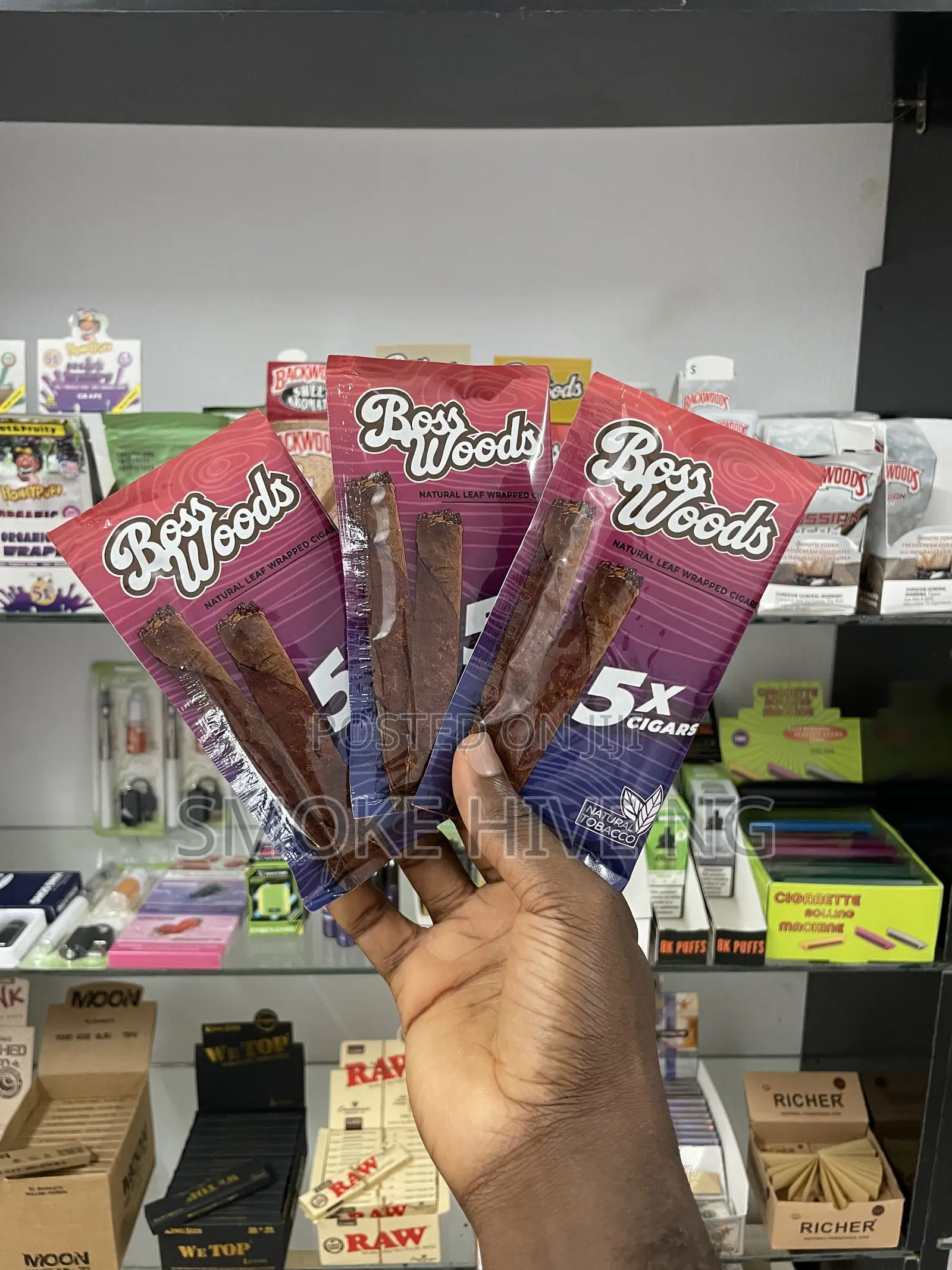 Authentic Bosswoods Berry 5-in-1 Cigar
