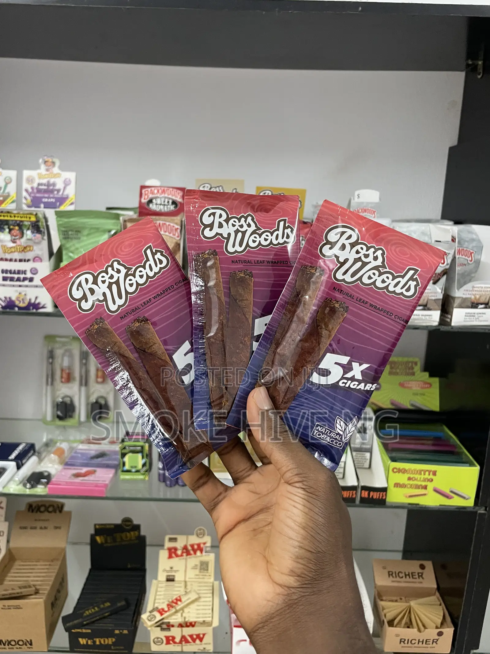 Authentic Bosswoods Berry 5-in-1 Cigar