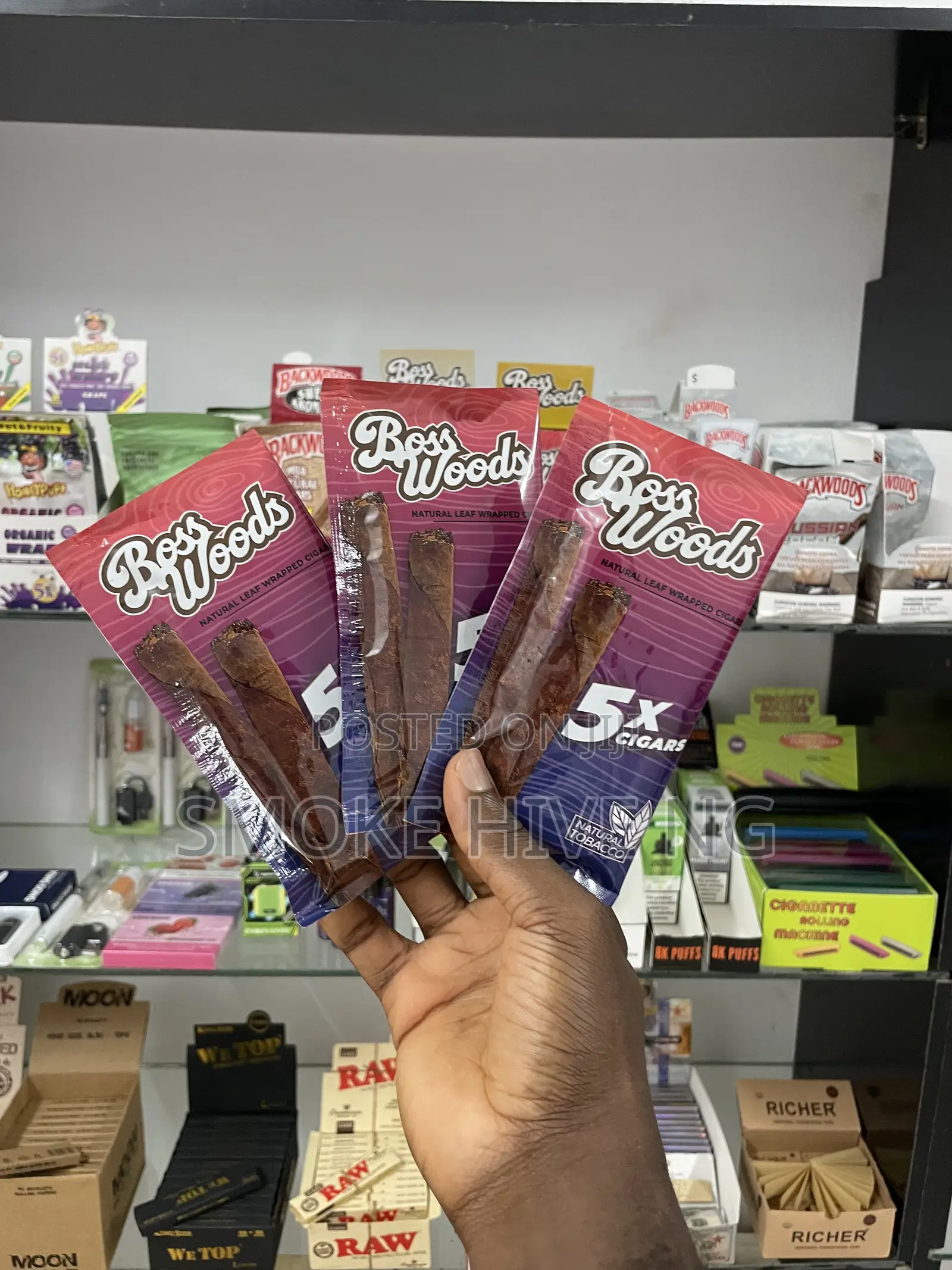 Authentic Bosswoods Berry 5-in-1 Cigar