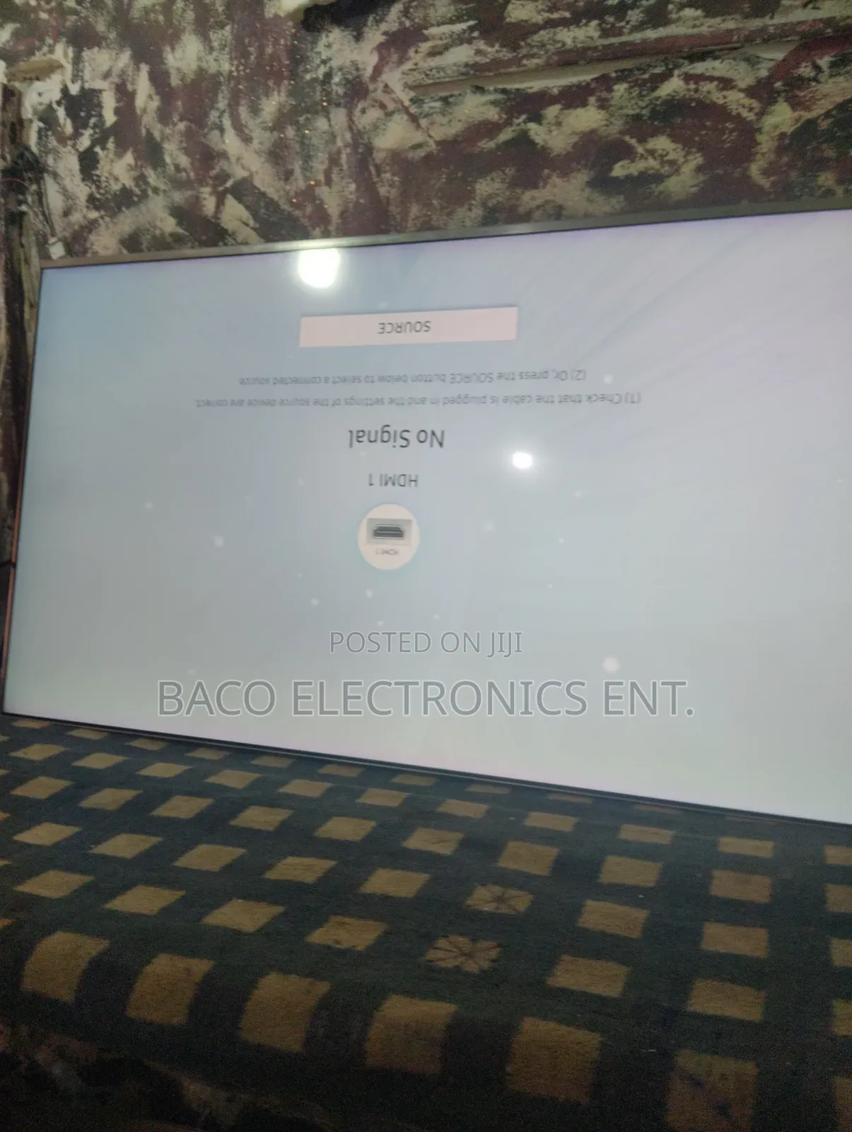 * Samsung 55inches Smart Tv
