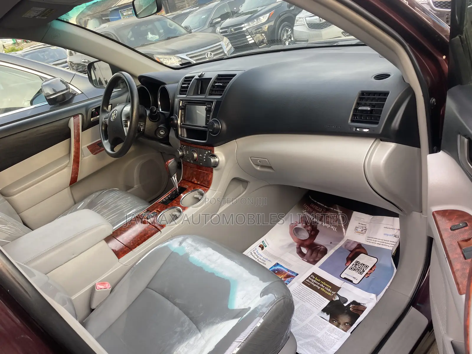 Toyota Highlander 2013 Maroon
