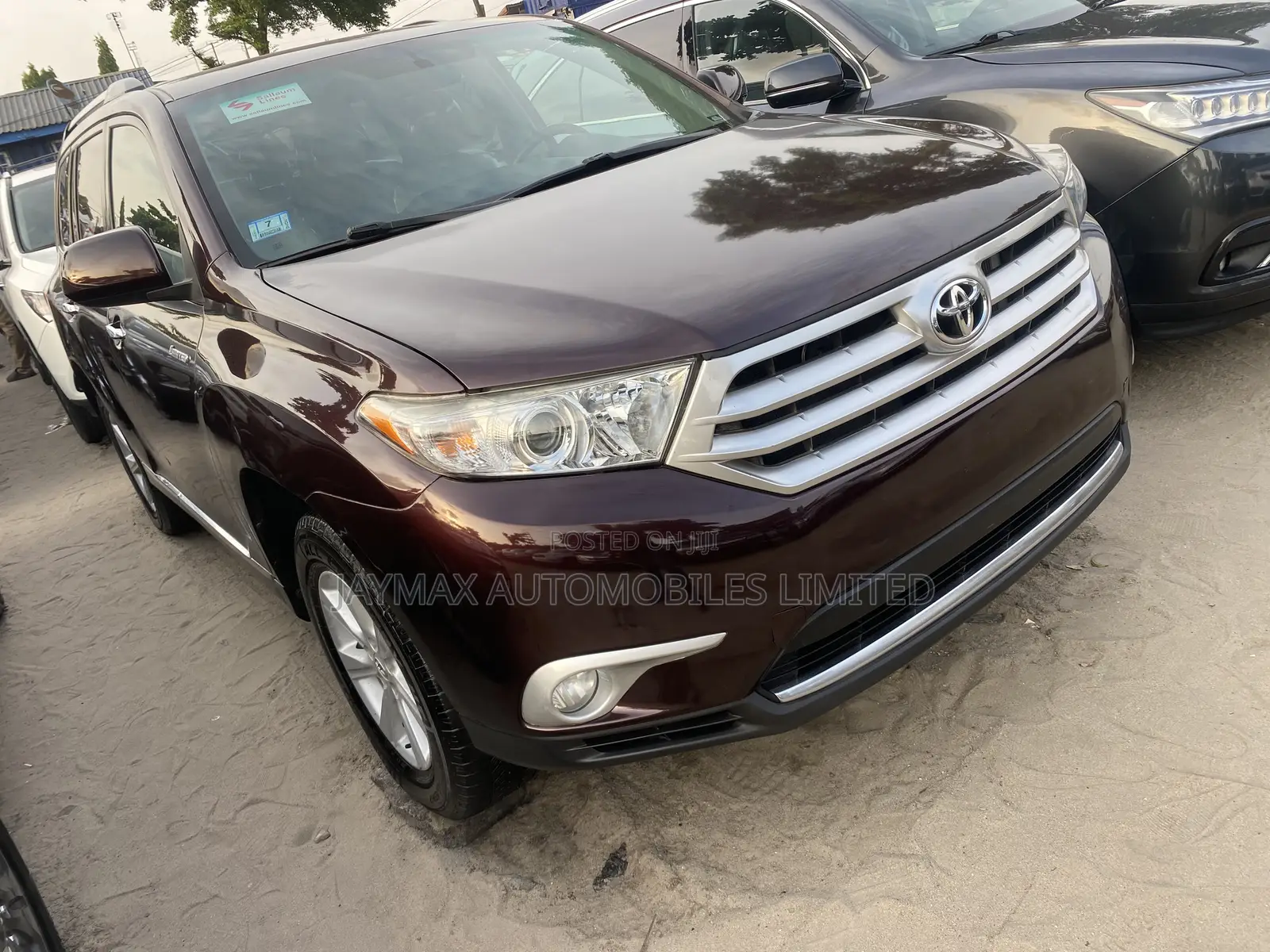 Toyota Highlander 2013 Maroon