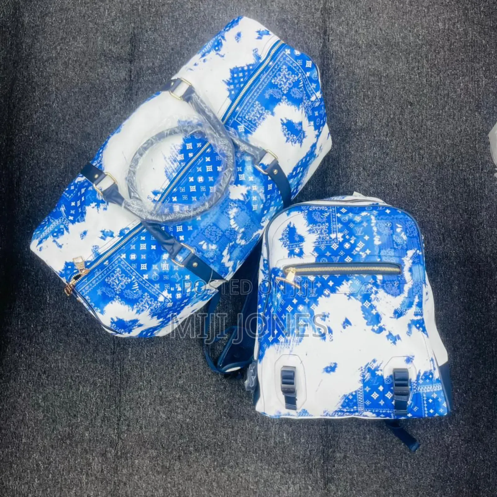 "Lv Combo Pack - Replica Backpack & Duffel Bag Set"