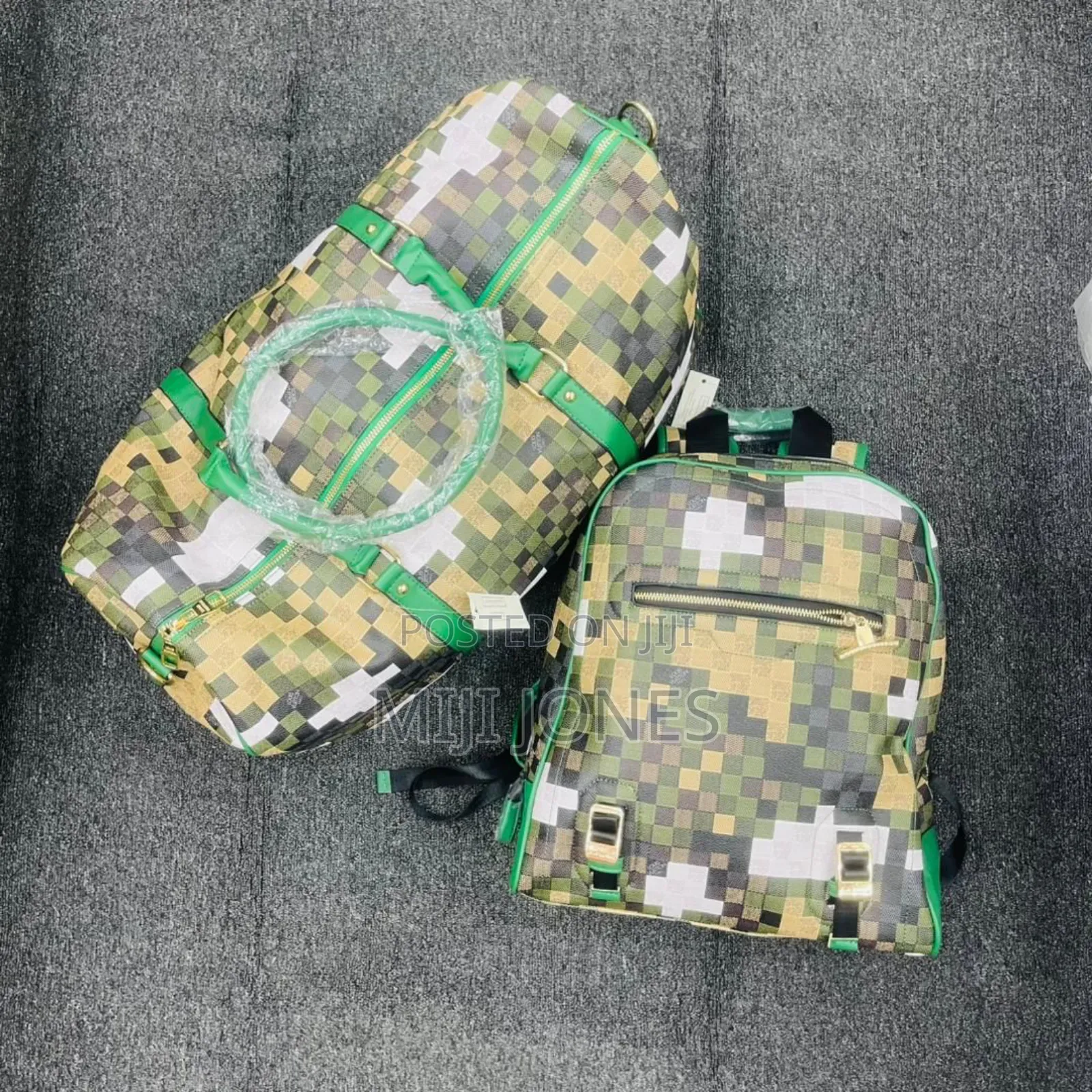 "Lv Combo Pack - Replica Backpack & Duffel Bag Set"