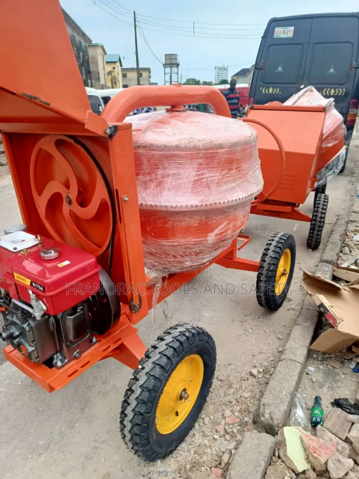 Concrete Mixer 400l Diesel Engine