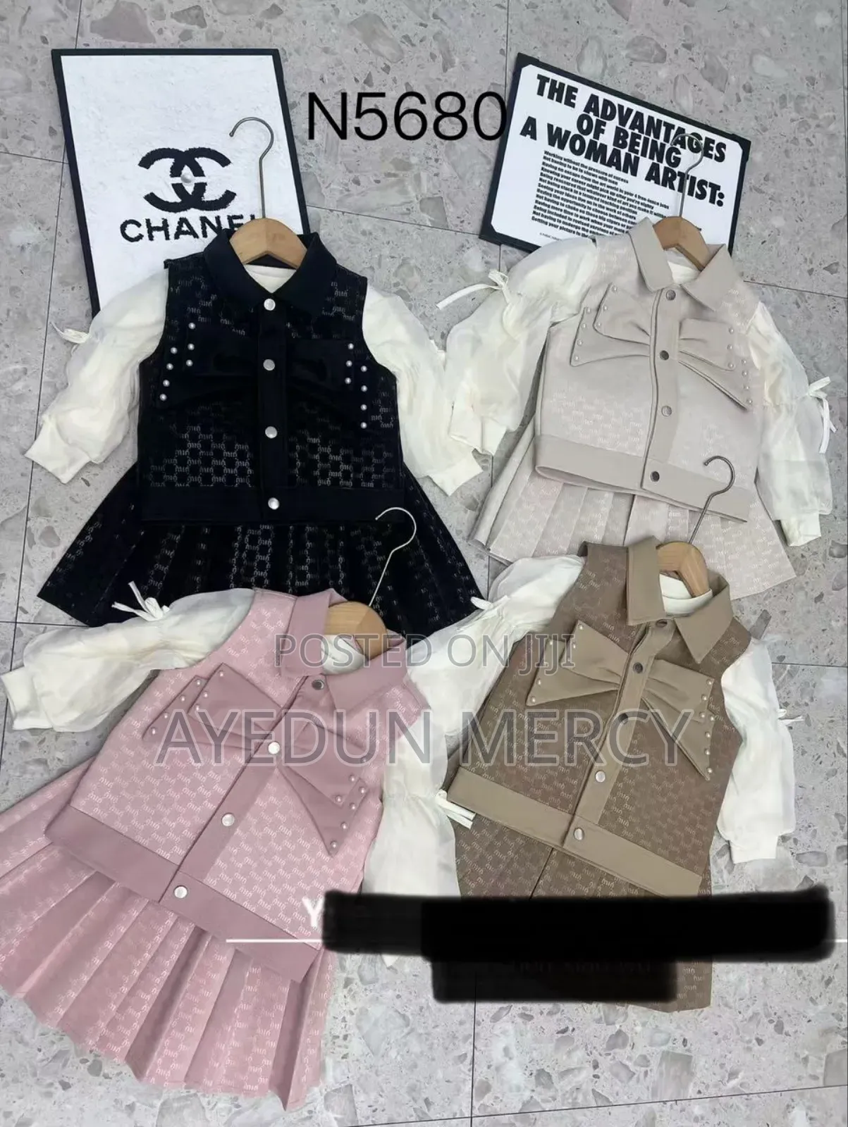 Girls Unique 3pcs Set