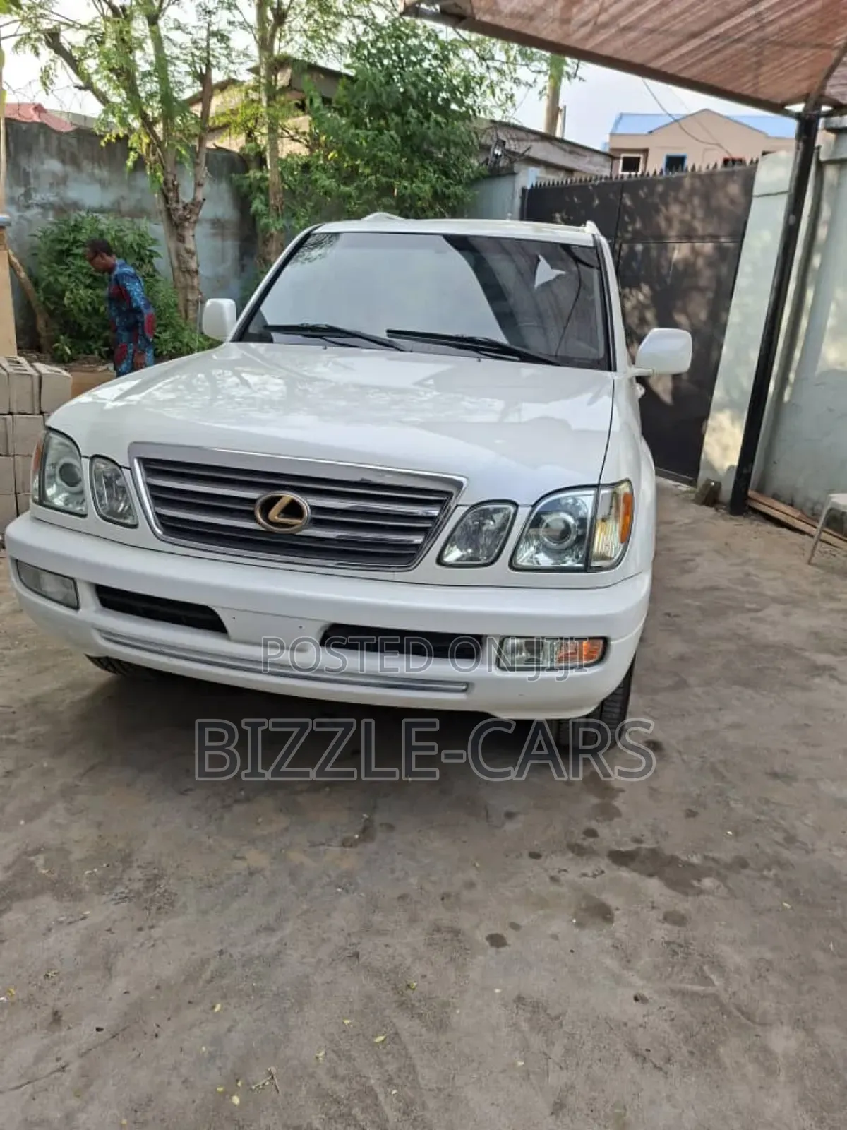 Lexus LX 470 Sport Utility 2004 White