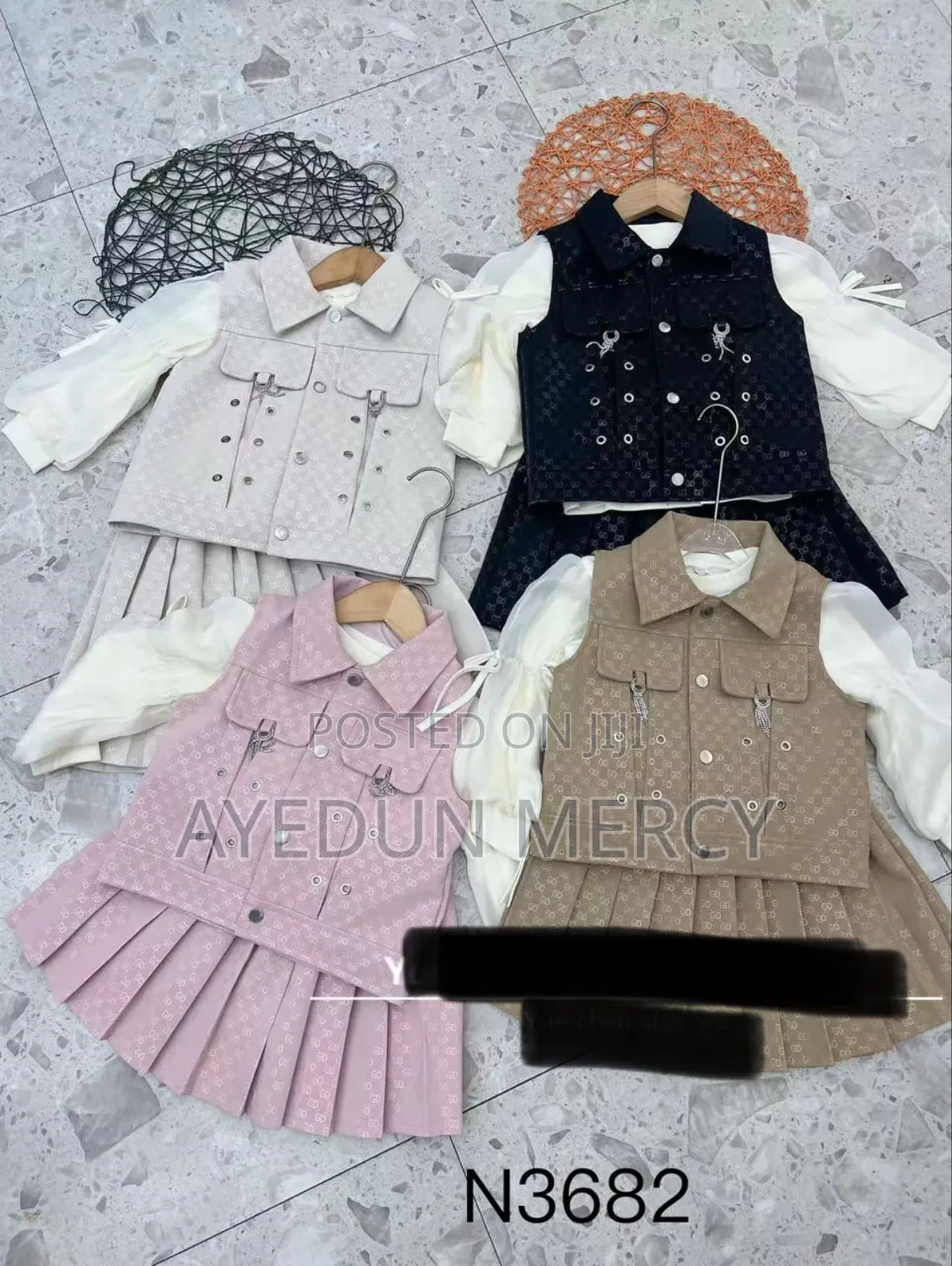 Girls Unique 3pcs Set