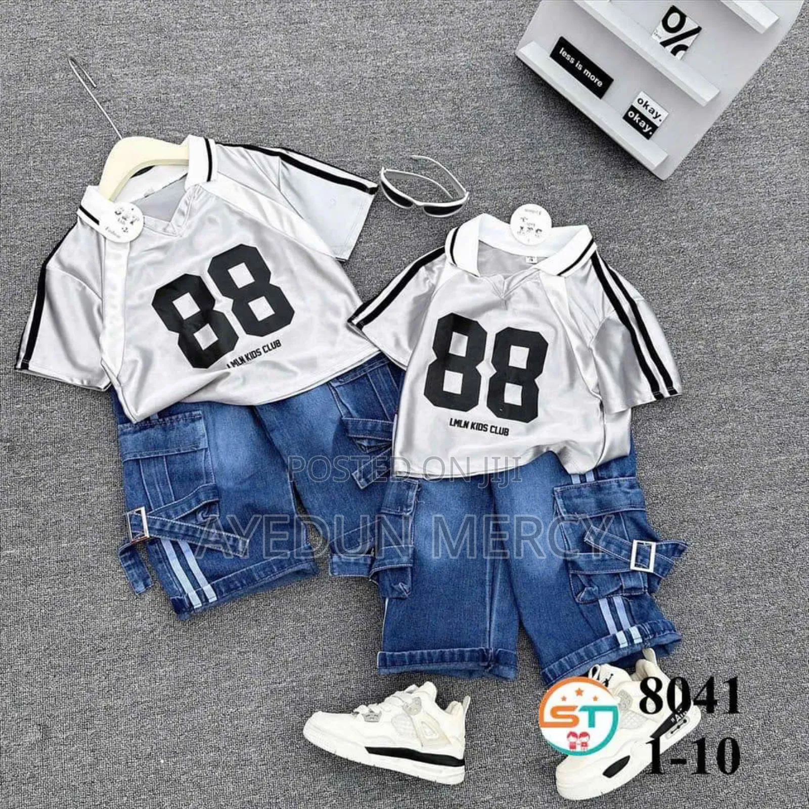 Jersey and Jean 2pcs