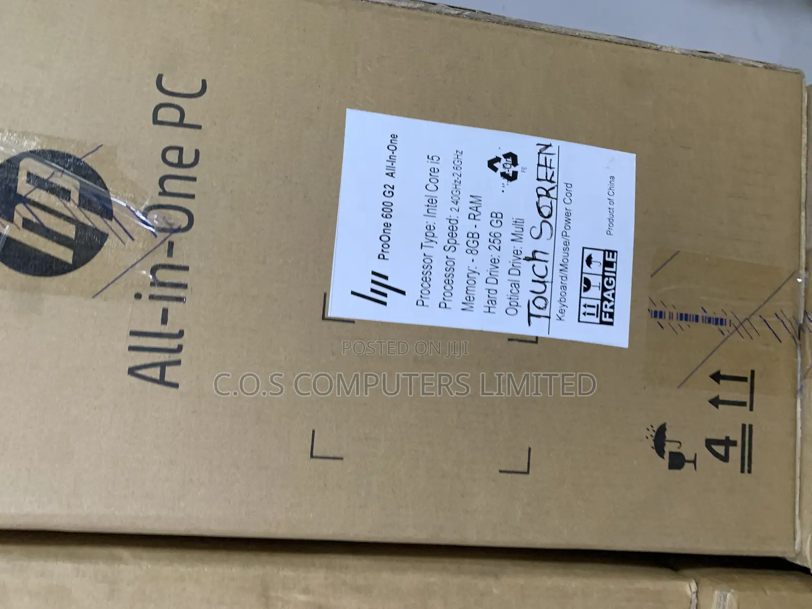 New Desktop Computer HP ProOne 600 8GB Intel Core i5 SSD 256GB