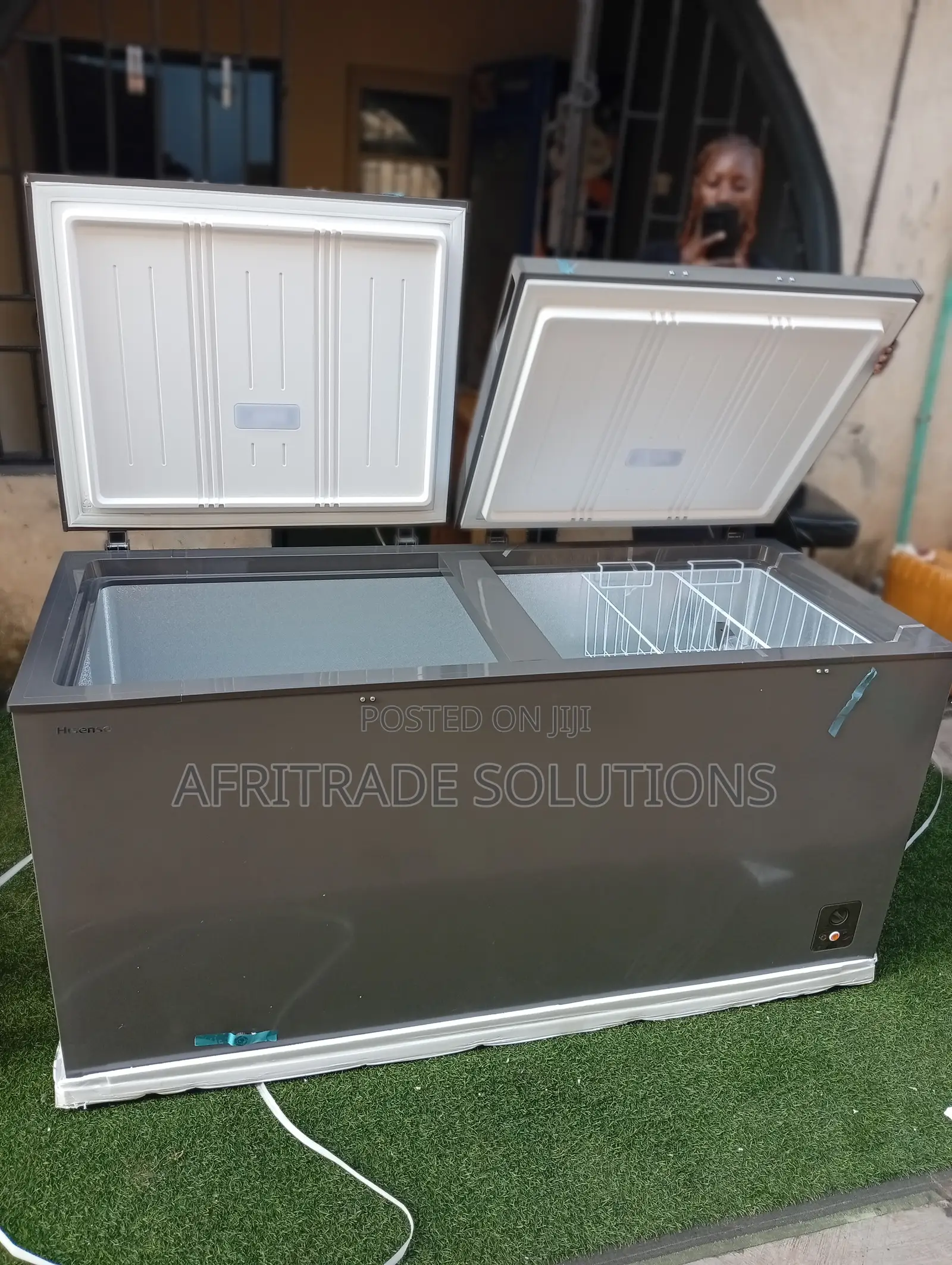 Hisense Fc-66dd 500l Double Door Chest Freezer – Home Use