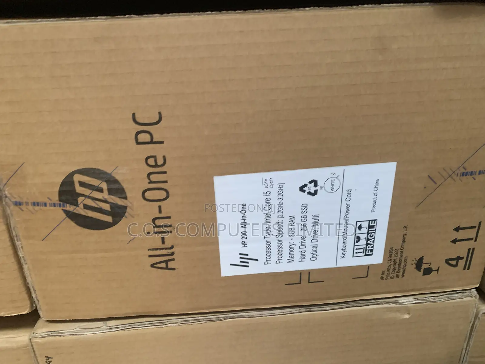 New Desktop Computer HP 200 G4 8GB Intel Core i5 SSD 256GB