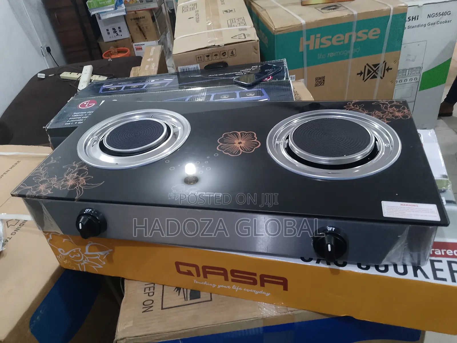 Qgc2bg Portable Tabletop Cooker By Qasa