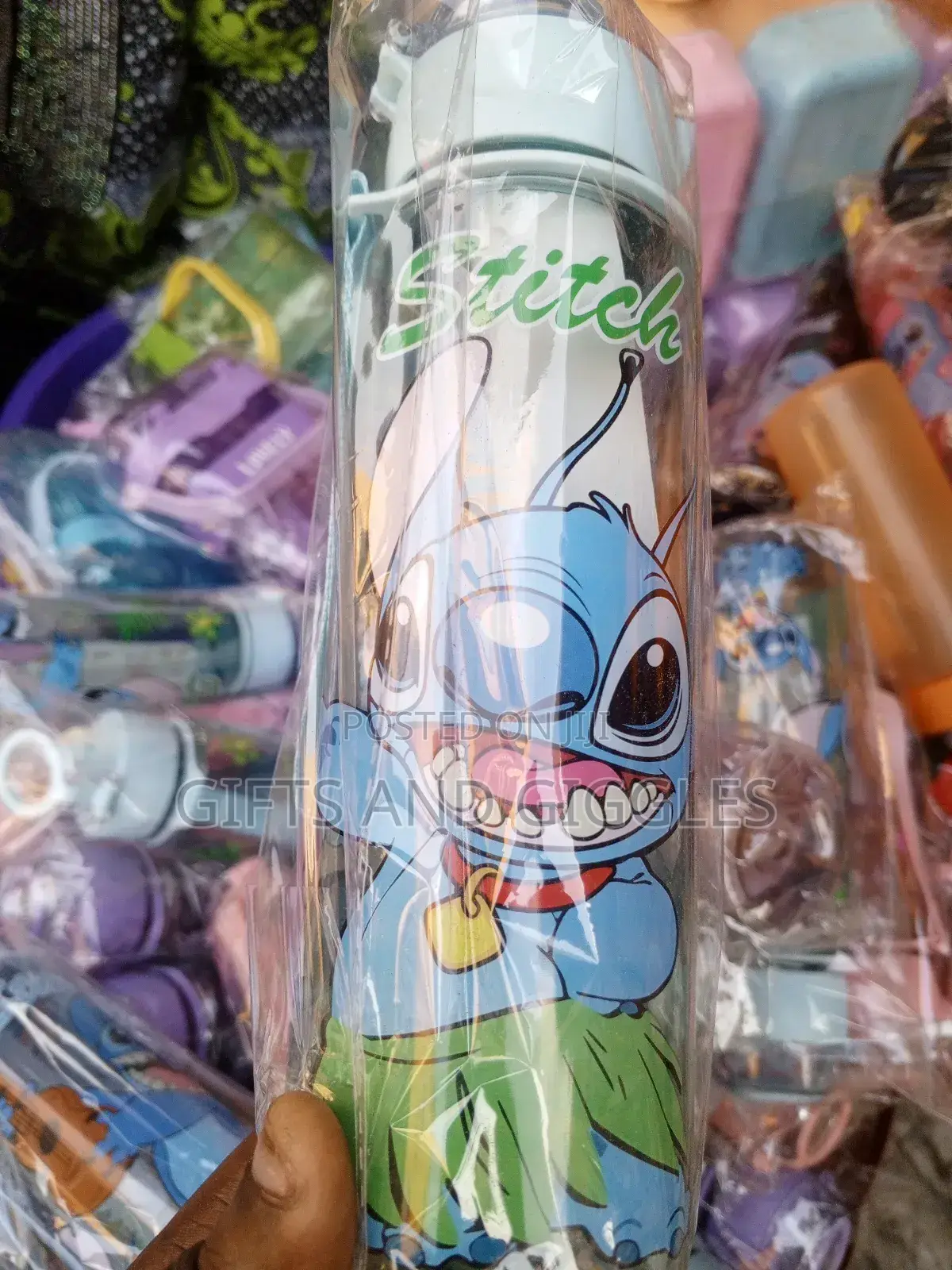 Kids Character Waterbottle With Stickers