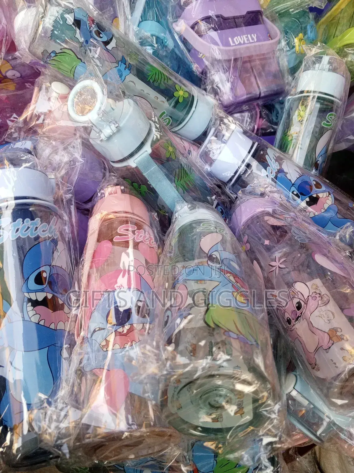 Kids Character Waterbottle With Stickers