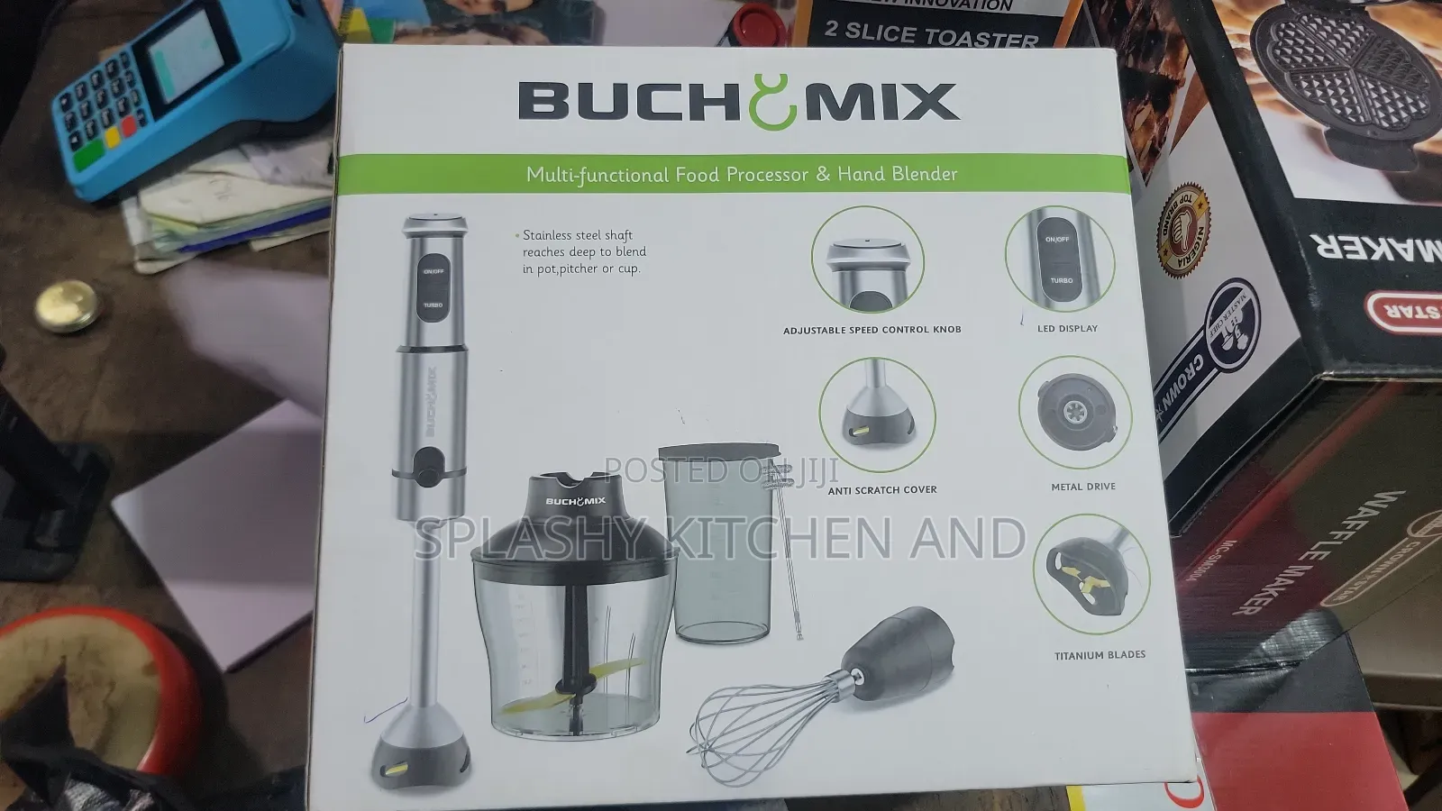 Buchymix Multifunction Food Processor and Hand Blender