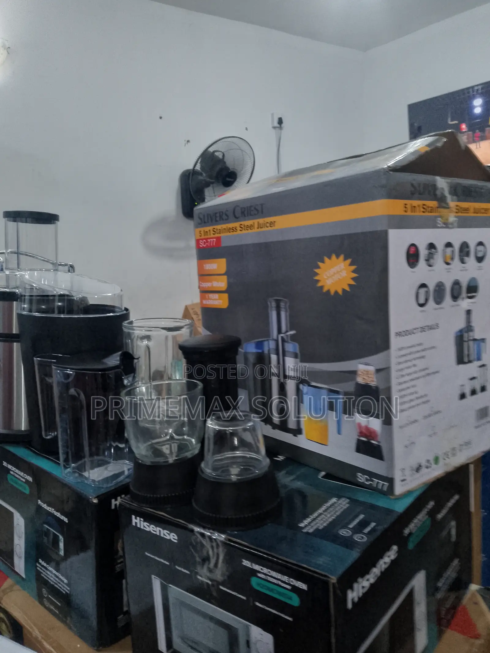 Powerful Silver Crest 5000w 5-in-1 Juice Extractor and Blender