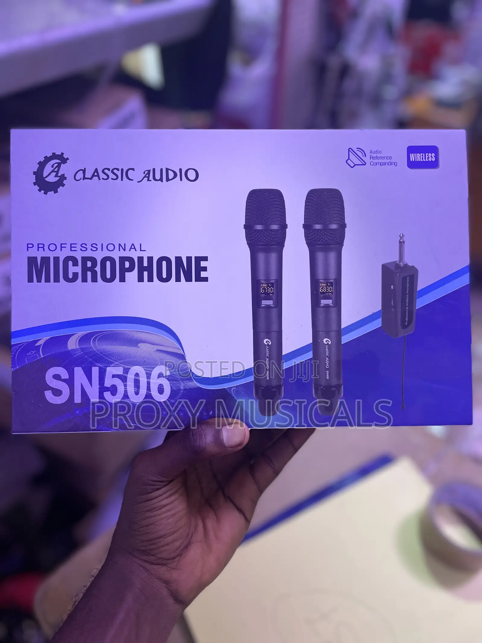 Classic Audio 2in1 Lapel and Overhead Mic Sn506