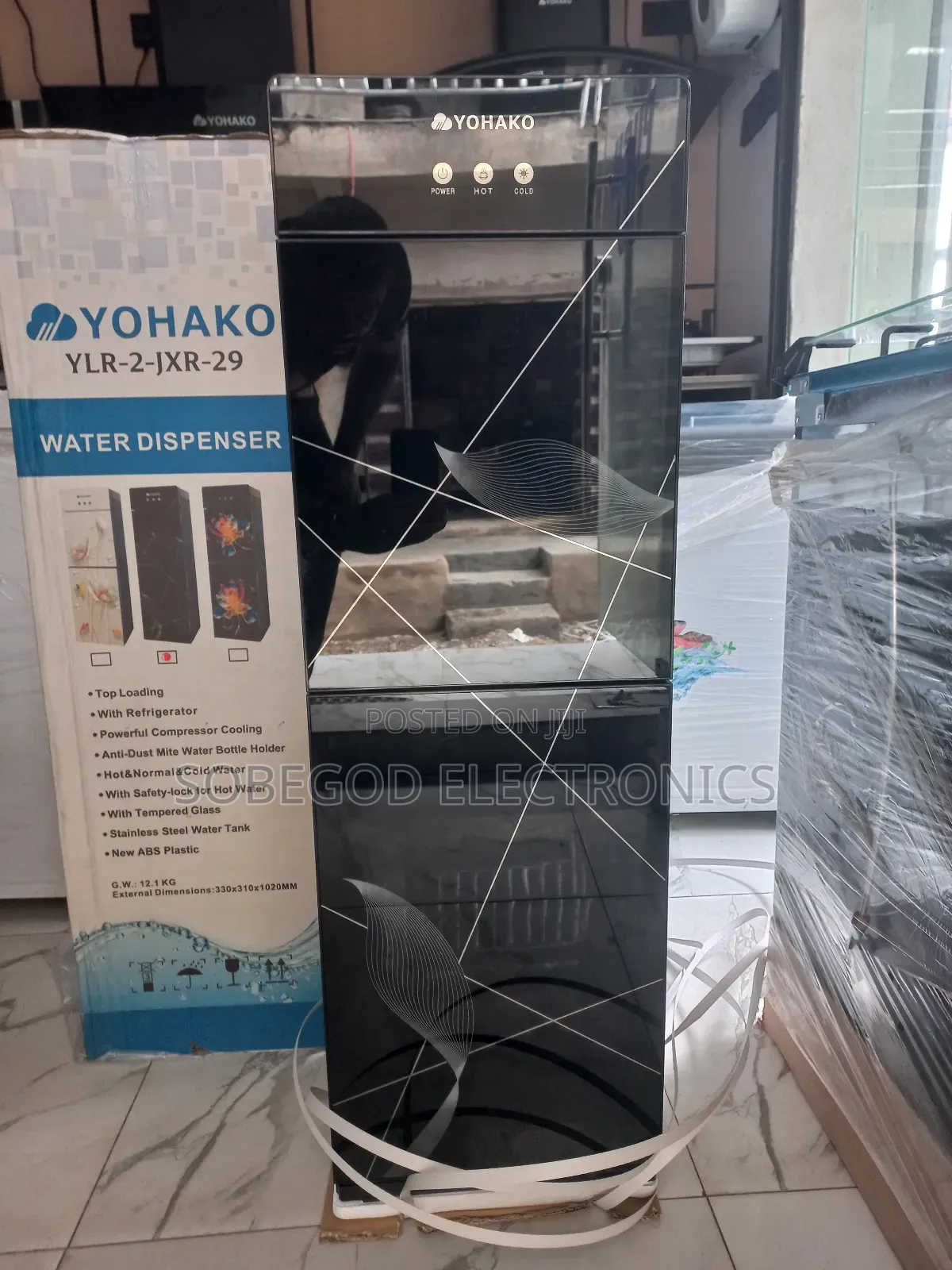 Yohako Water Dispenser With Fridge