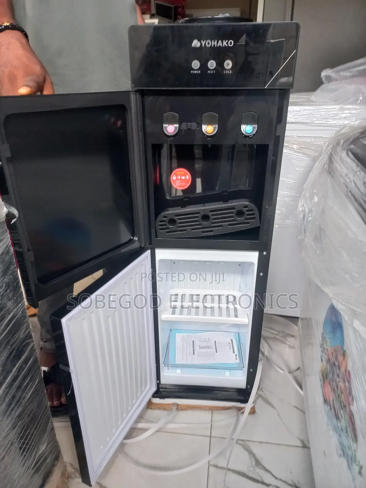 Yohako Water Dispenser With Fridge