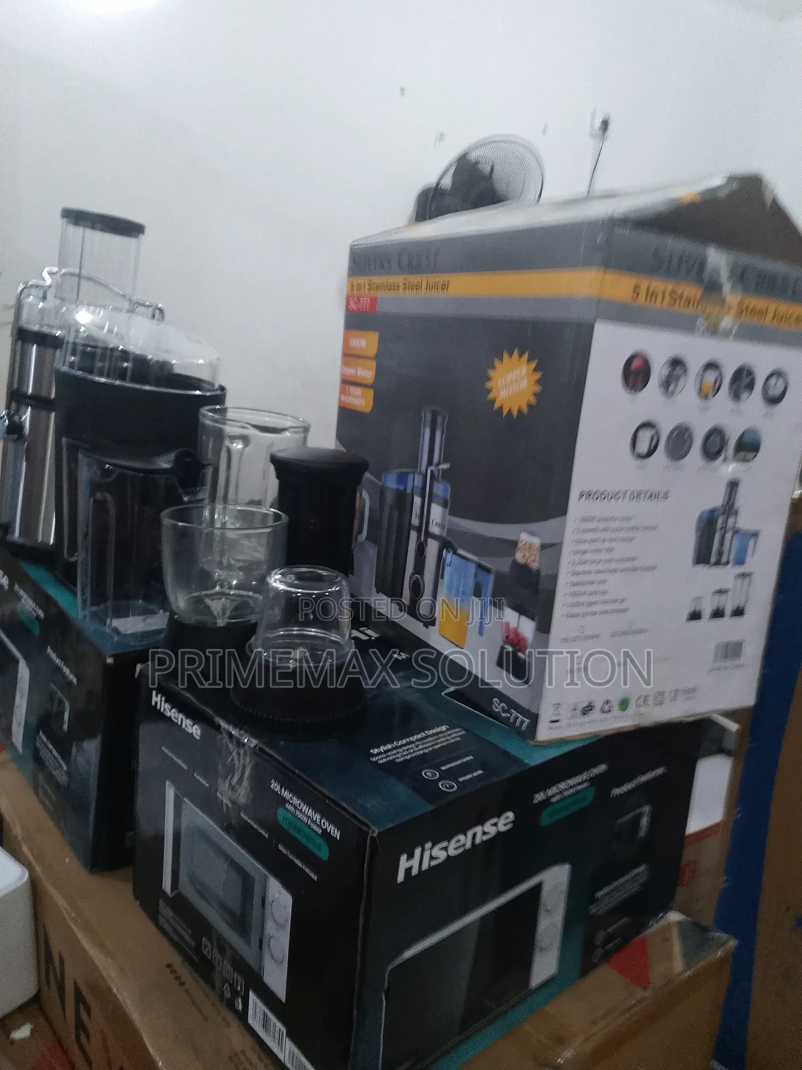 Silver Crest Industrial 5-in-1 Juicer Blender – 5000w