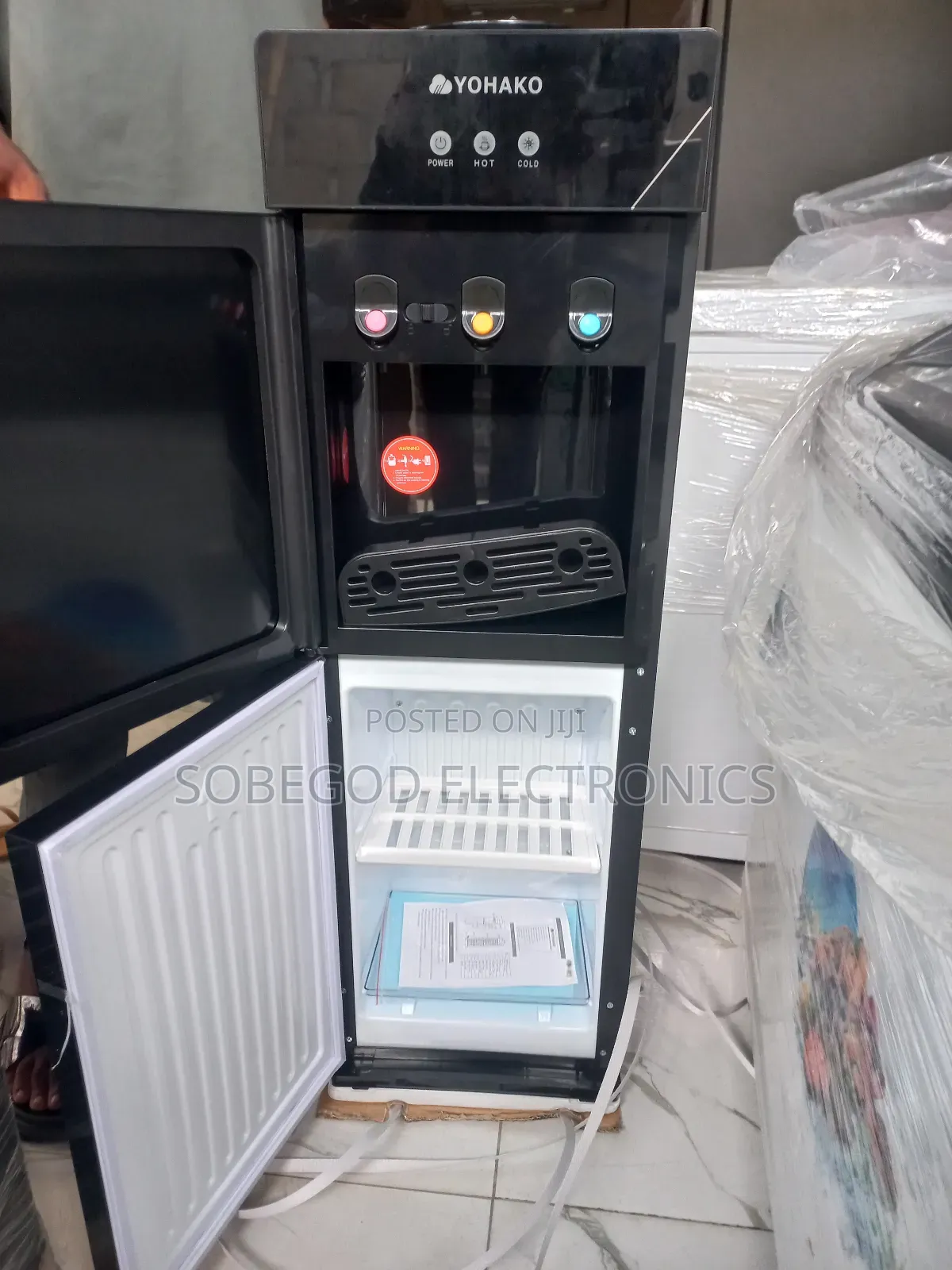 Yohako Water Dispenser With Fridge