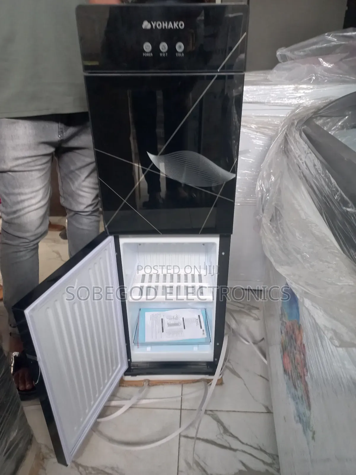 Yohako Water Dispenser With Fridge