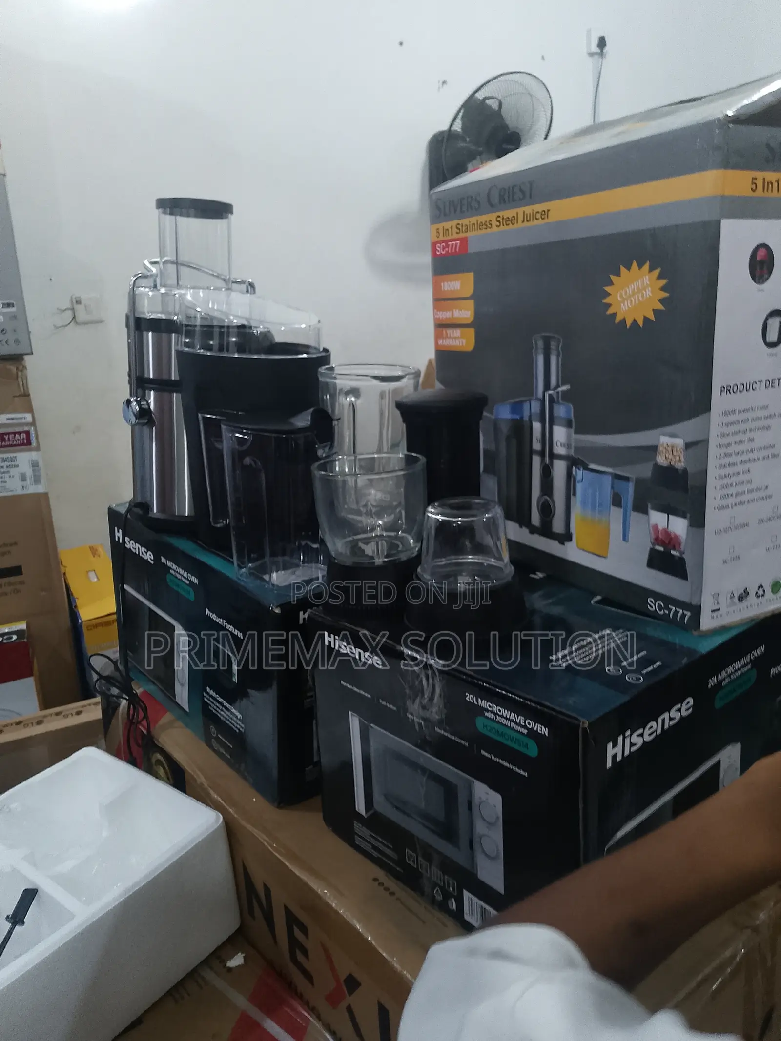 Silver Crest 5-in-1 Juice Extractor With Unbreakable Jar