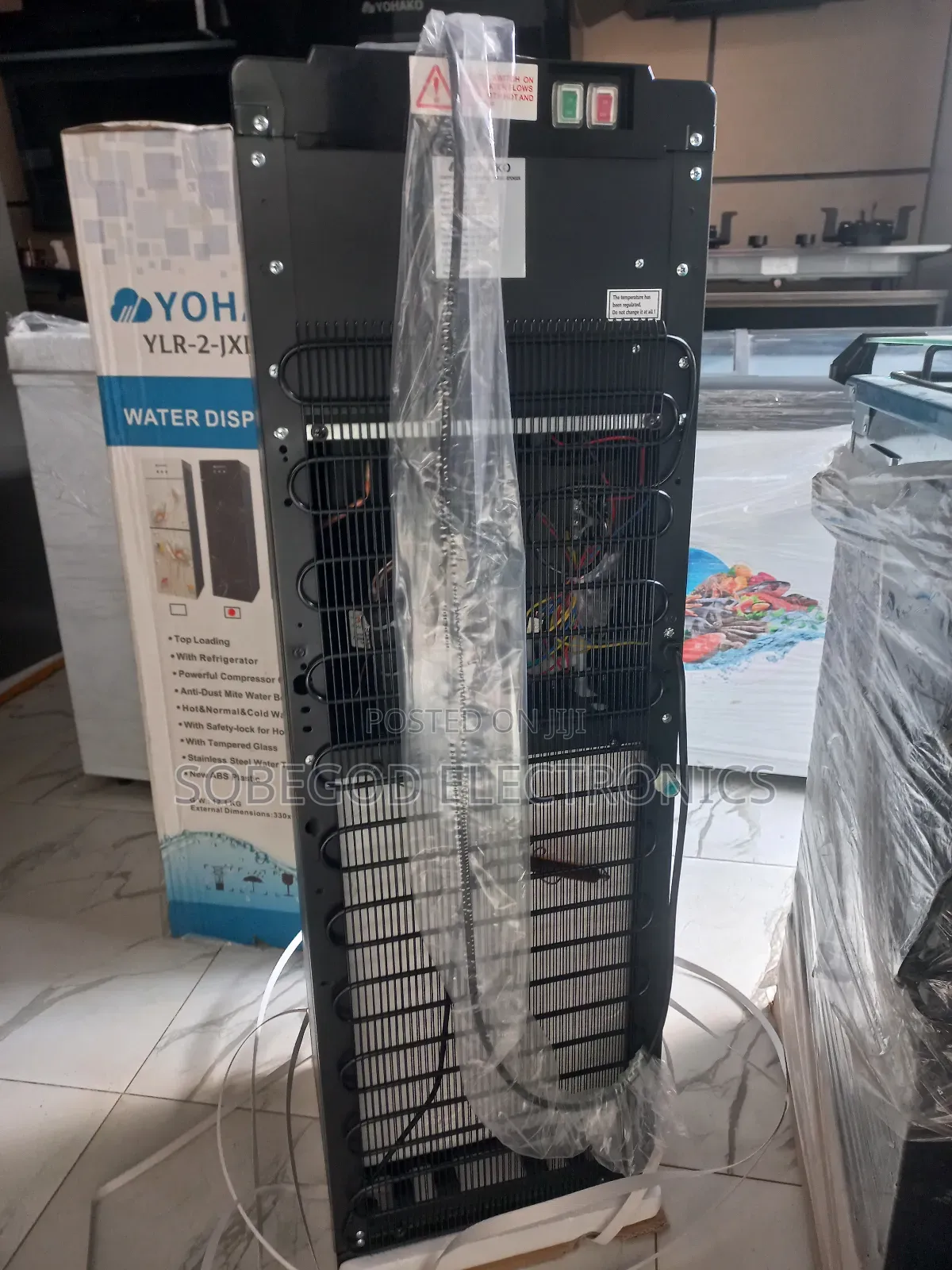 Yohako Water Dispenser With Fridge