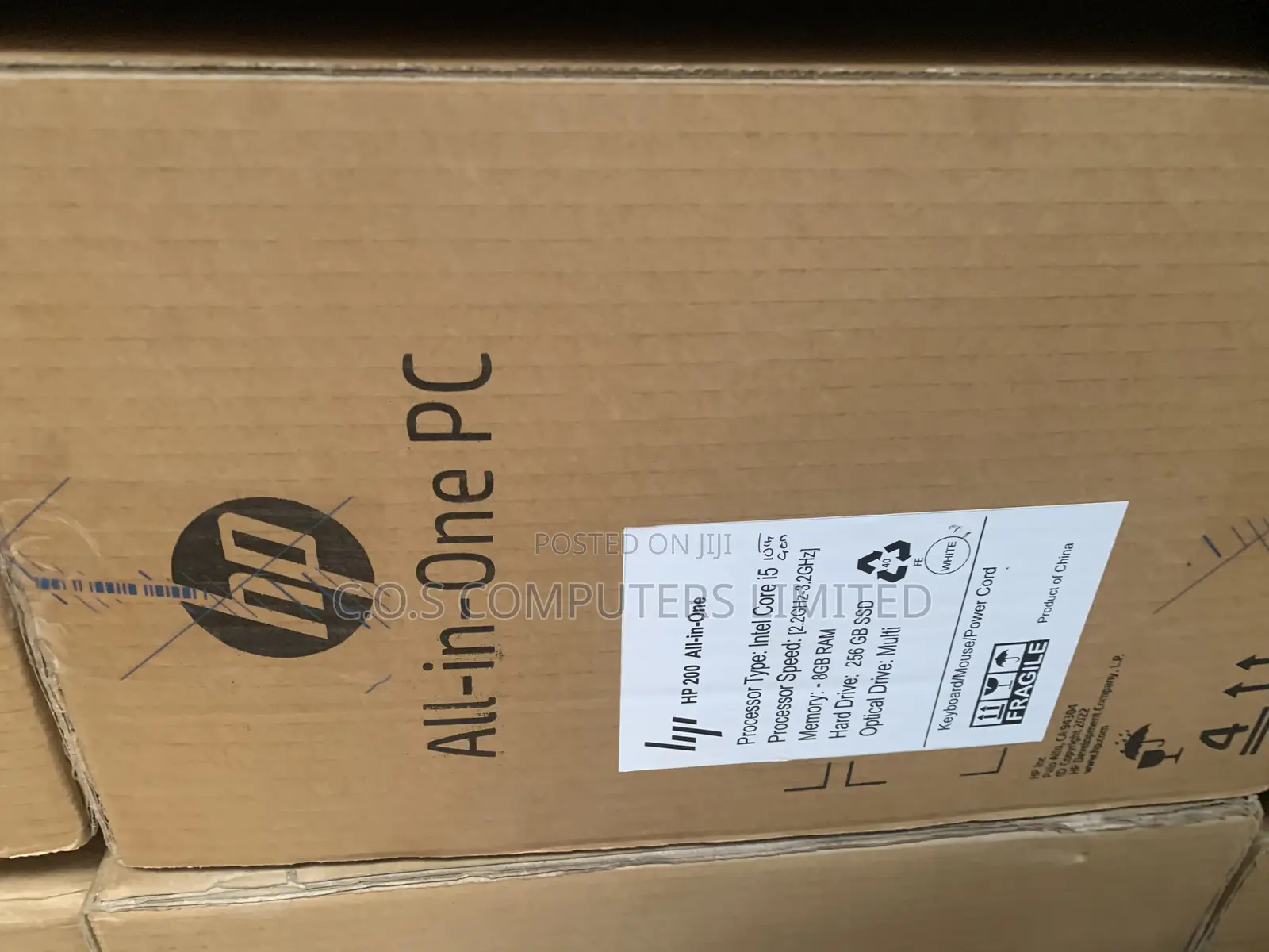 New Desktop Computer HP 200 G4 8GB Intel Core i5 SSD 256GB