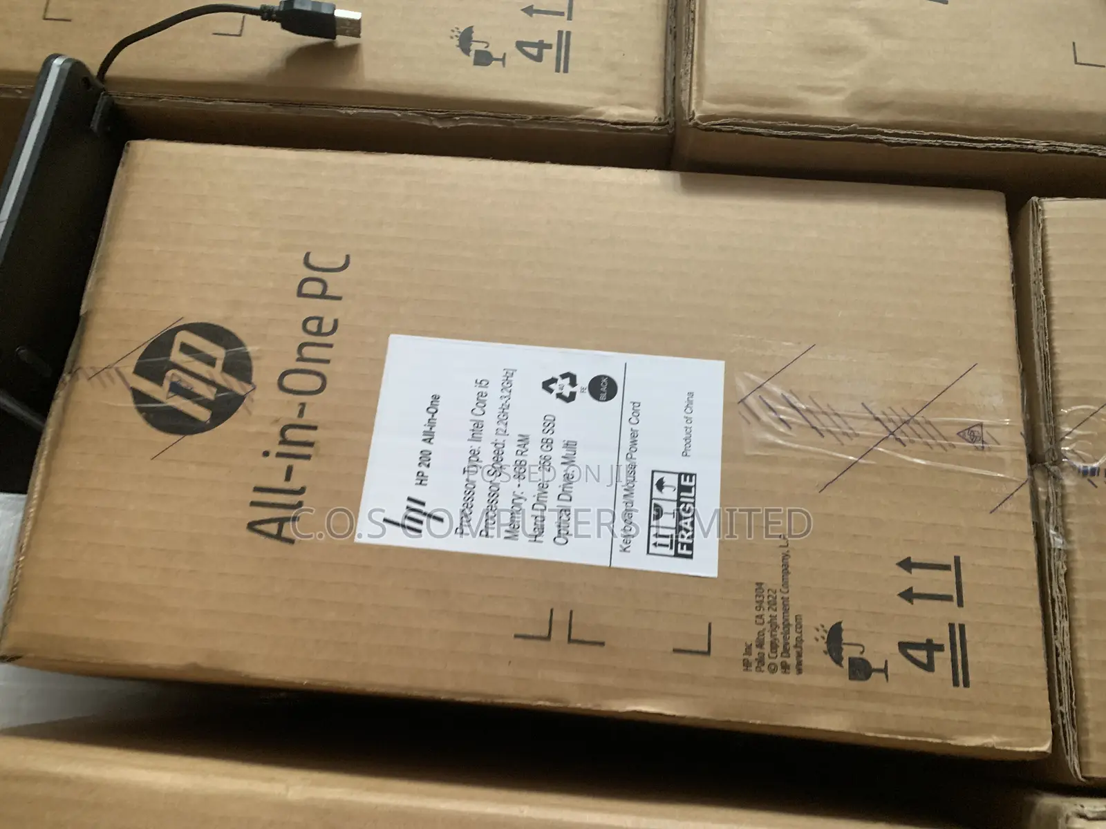 New Desktop Computer HP 200 G4 8GB Intel Core i5 SSD 256GB