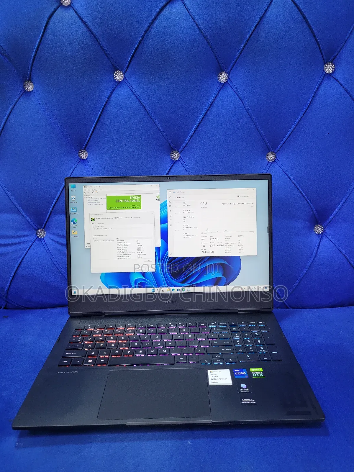 Laptop HP Omen 16 16GB Intel Core I7 SSD 512GB