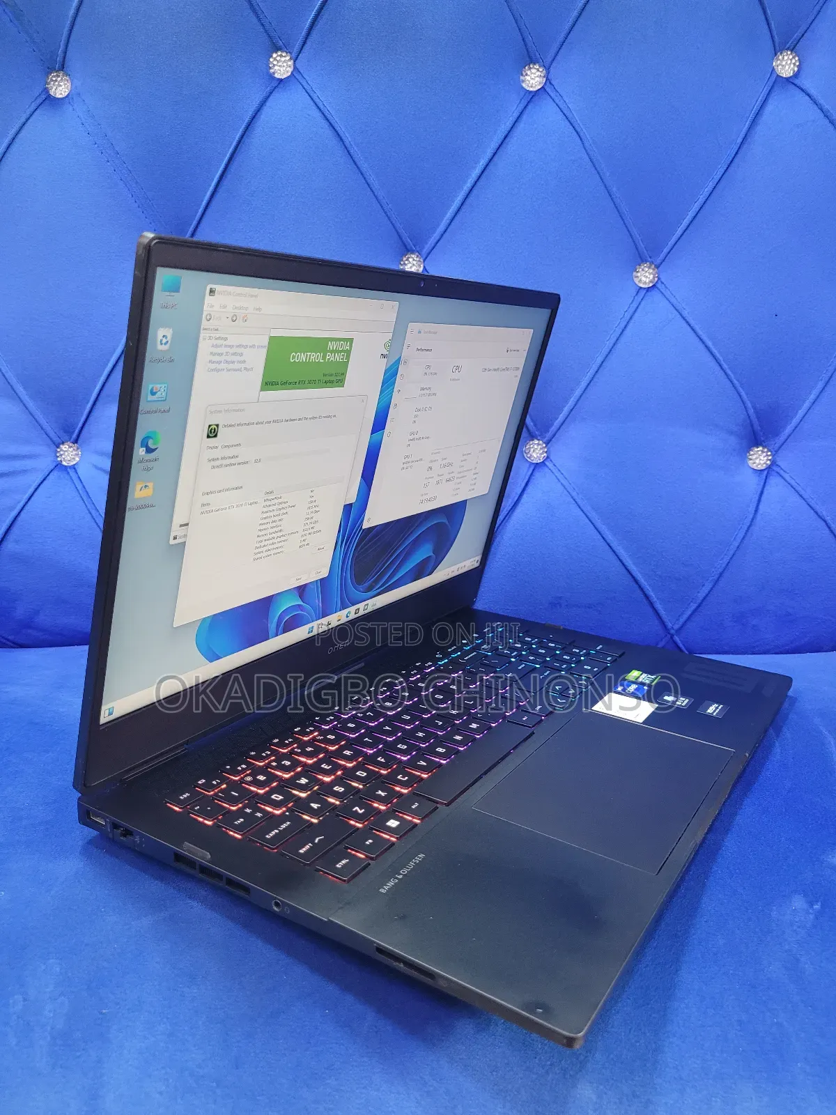 Laptop HP Omen 16 16GB Intel Core I7 SSD 512GB