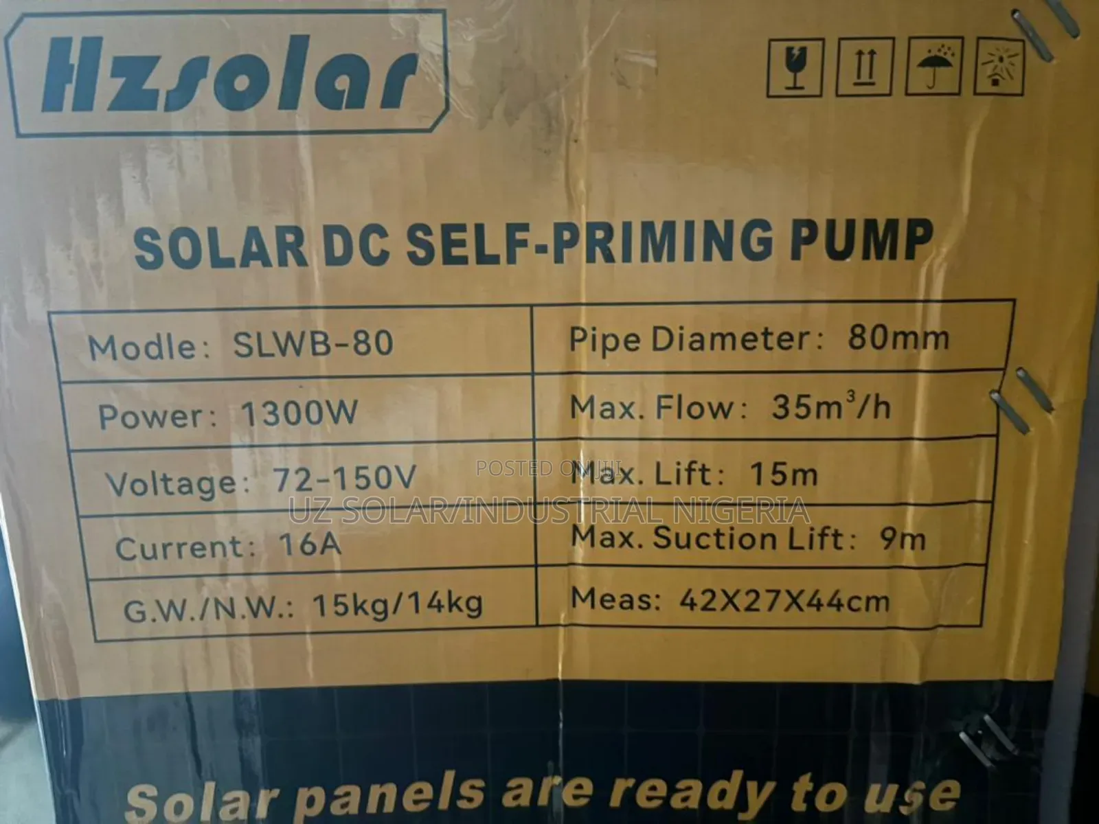 1.5hp Hz Solar Surface Pump