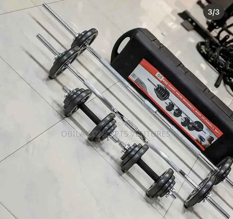 50kg Barbell Weight And Rod