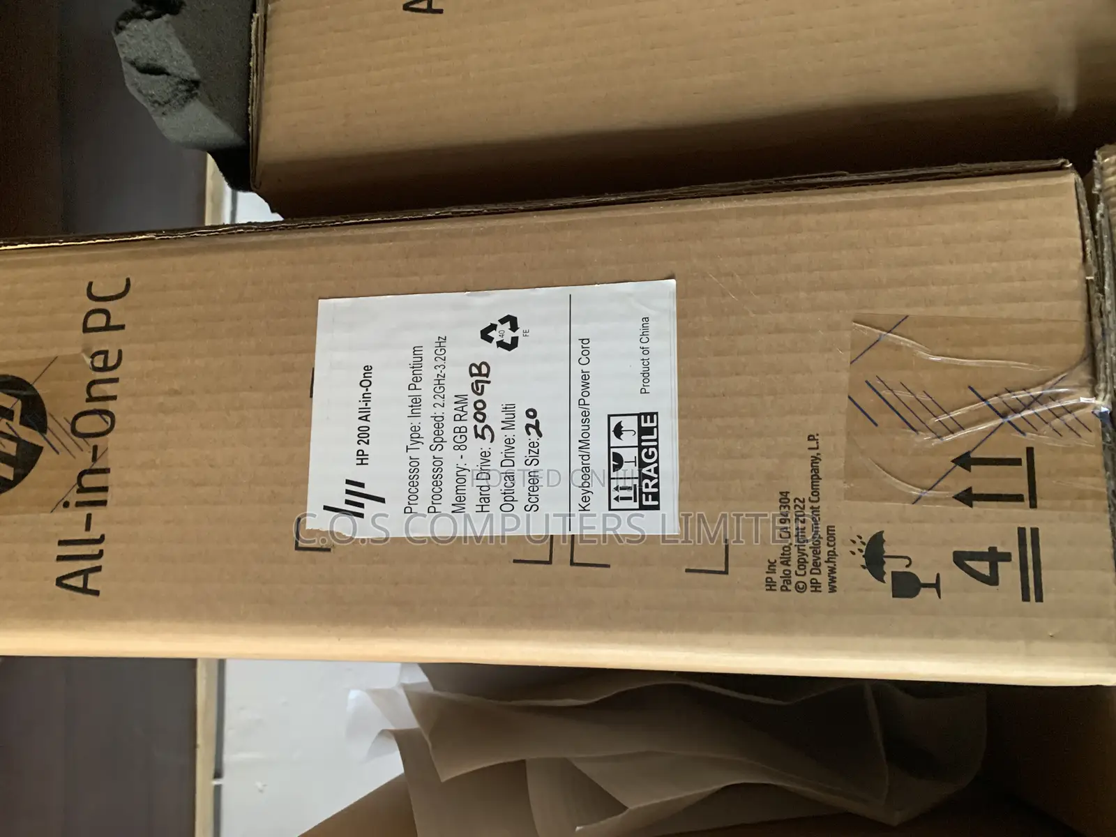 New Desktop Computer HP 200 G4 8GB Intel Pentium SSD 500GB