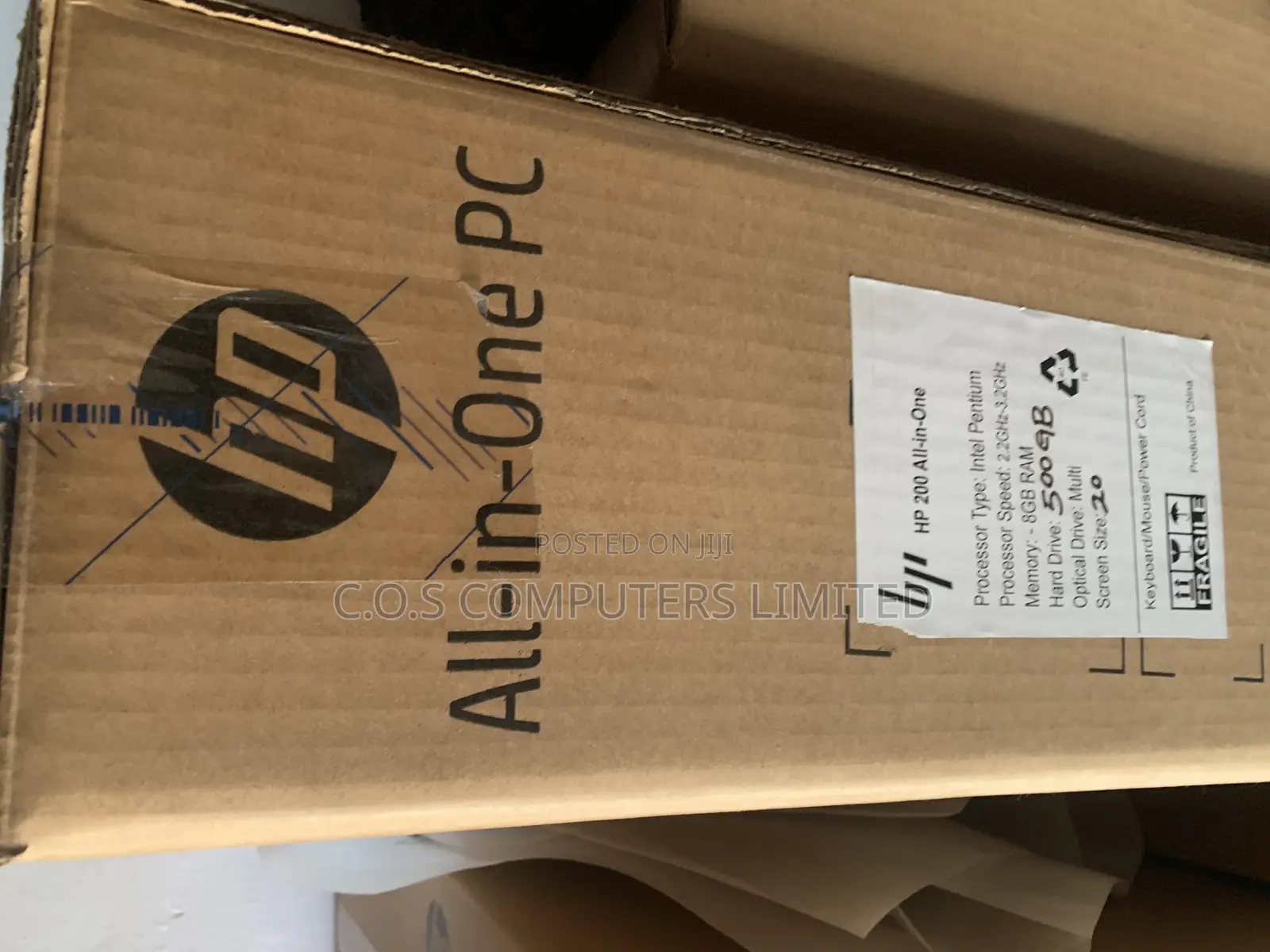 New Desktop Computer HP 200 G4 8GB Intel Pentium SSD 500GB