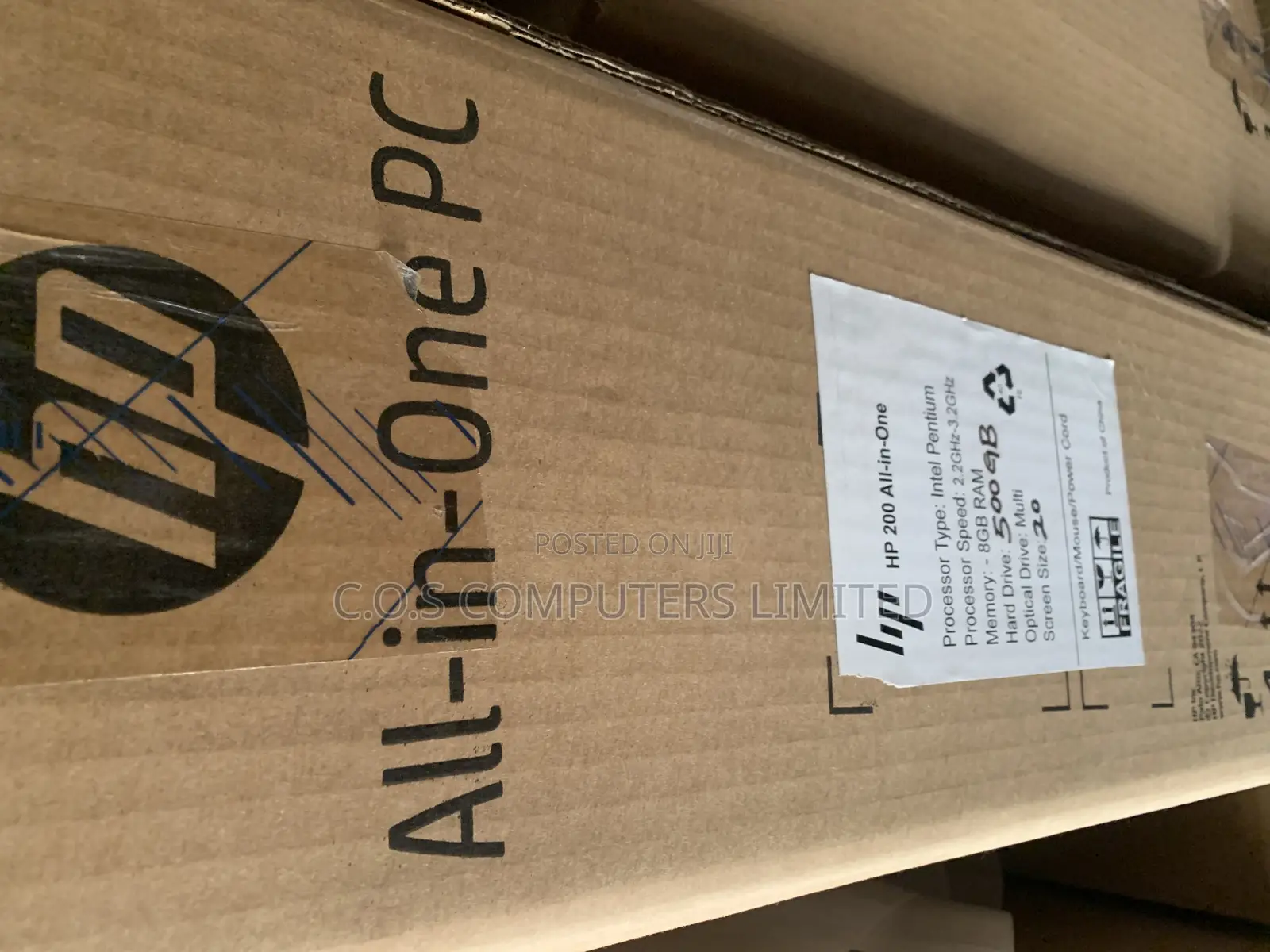 New Desktop Computer HP 200 G4 8GB Intel Pentium SSD 500GB