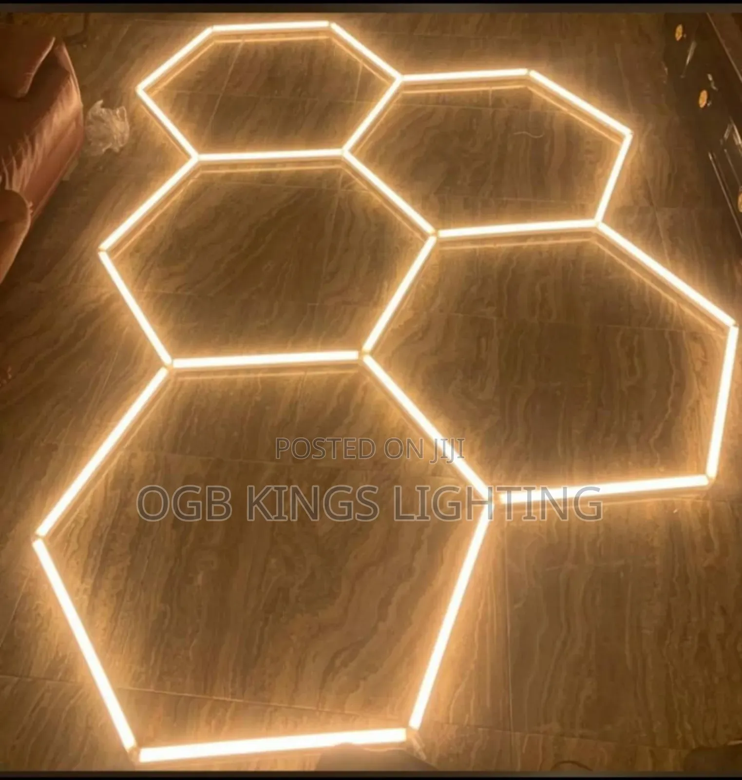Manufacture Commercial Ceiling Light Decorative Honeycomb Led Light
