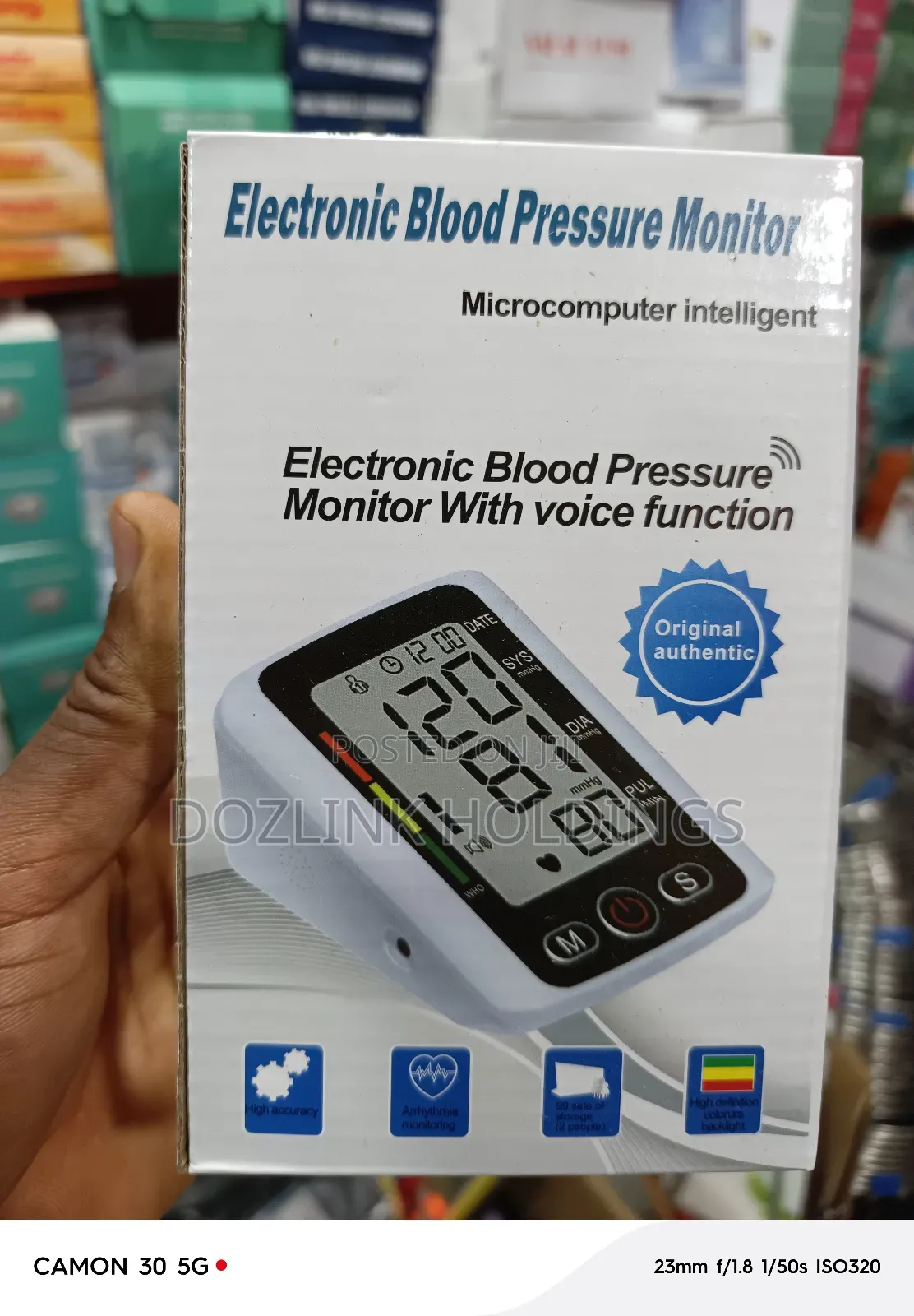 Electronic Blood Pressure Monitor