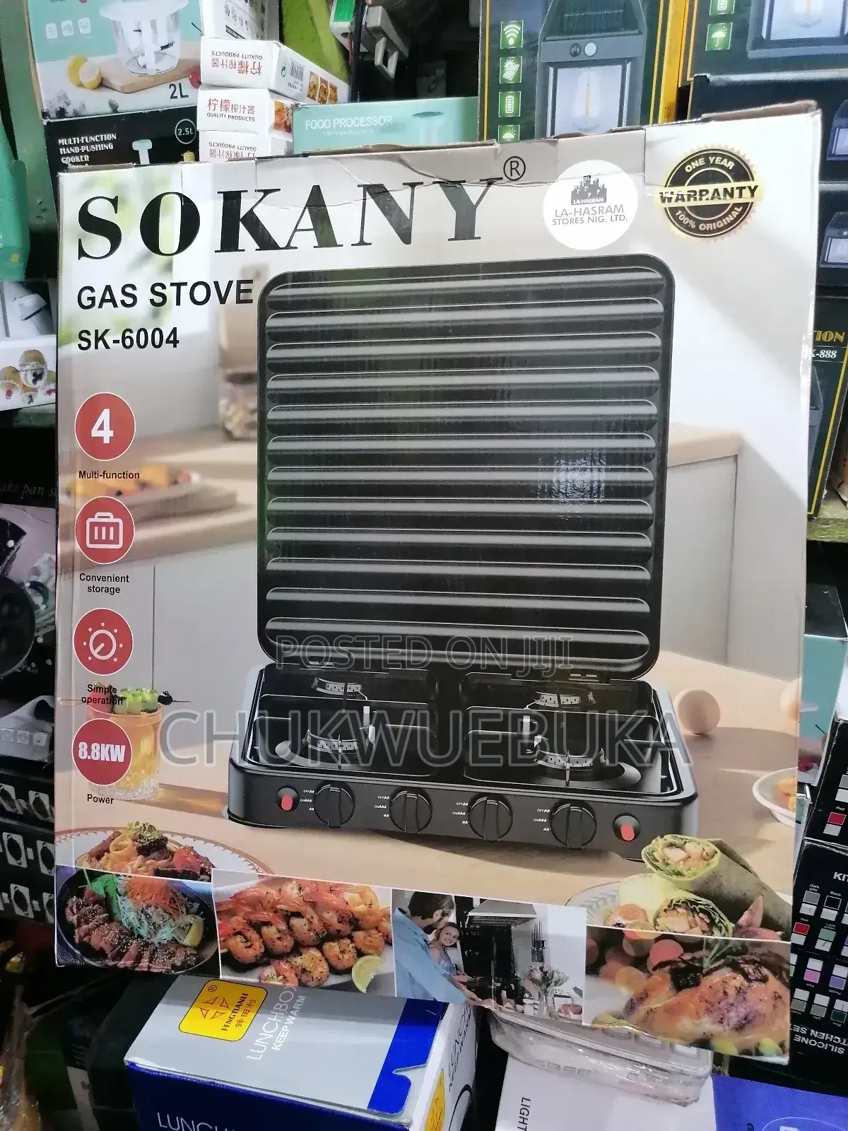 Sokany Gas Stove Sk 6004