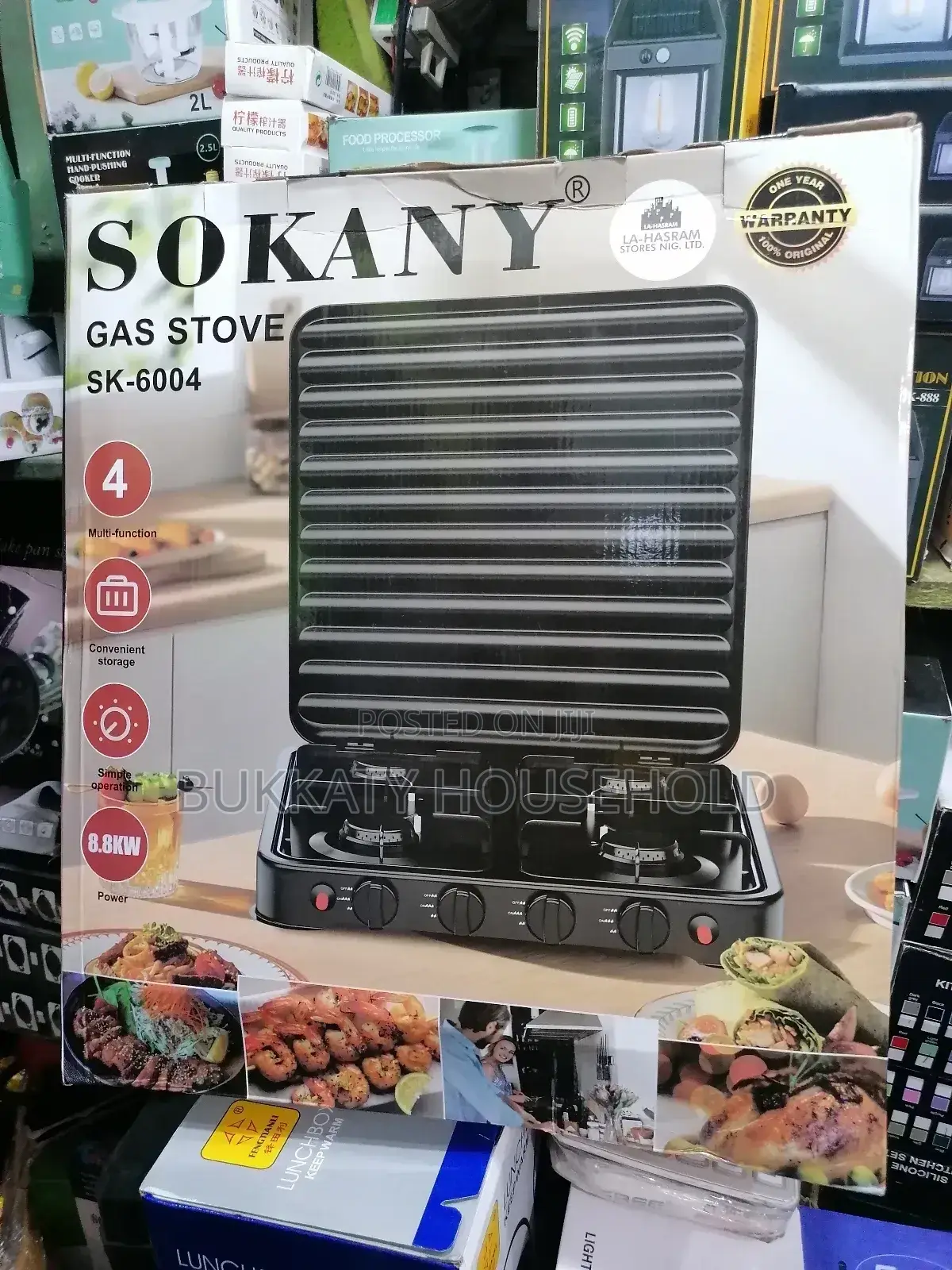 Sokany Gas Stove Sk 6004