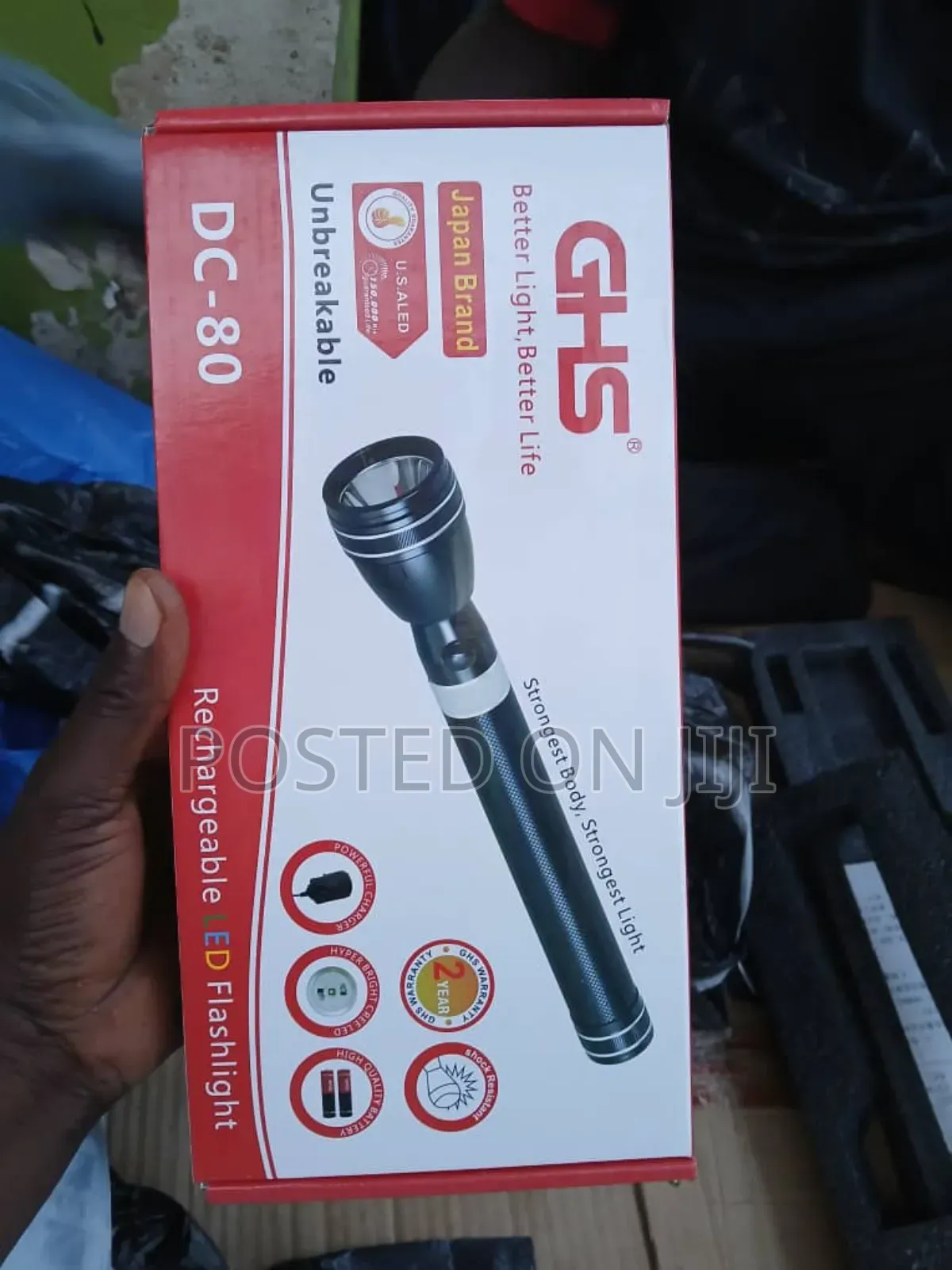 Rechargeable Long Range Torchlight