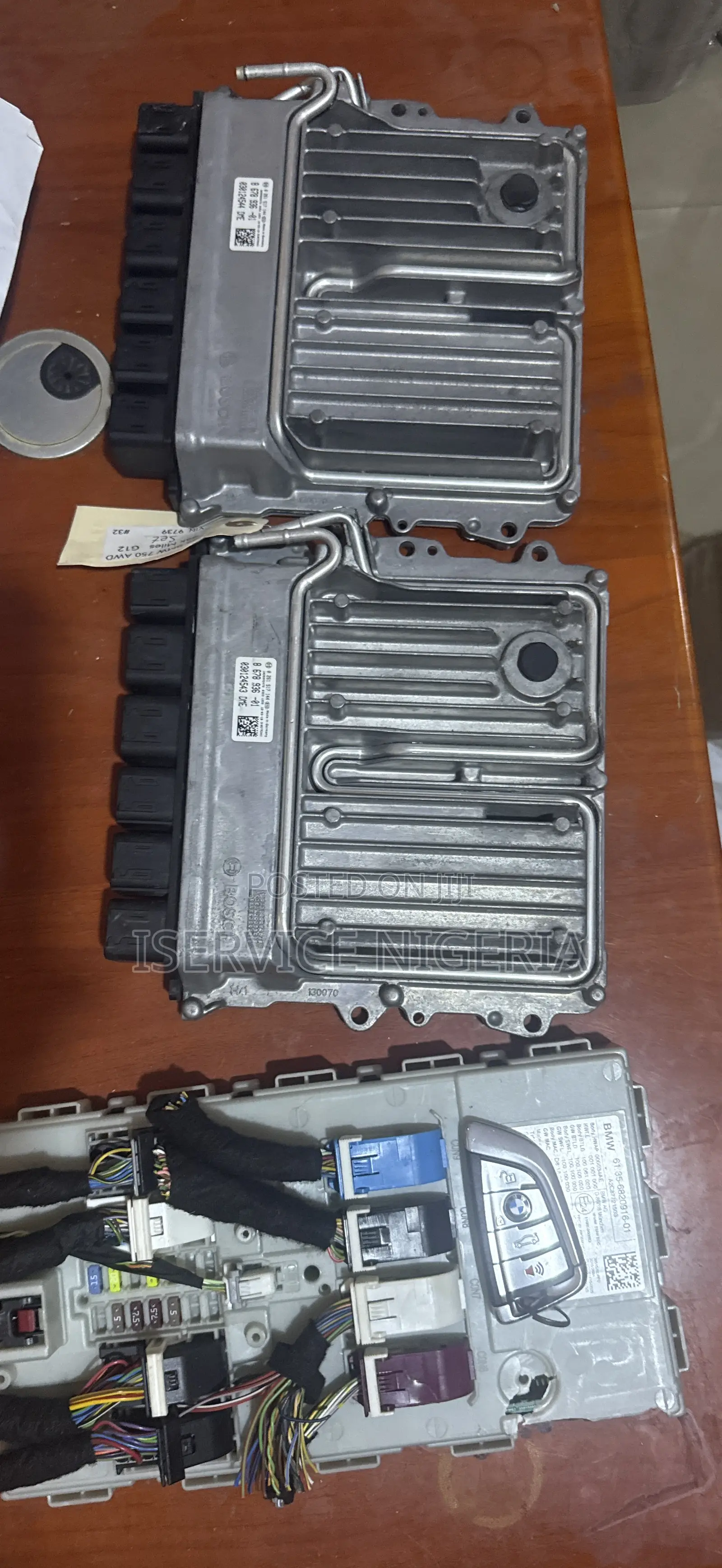 2016-2019 BMW 750 G11 G12 Engine Starting Computer With Keys