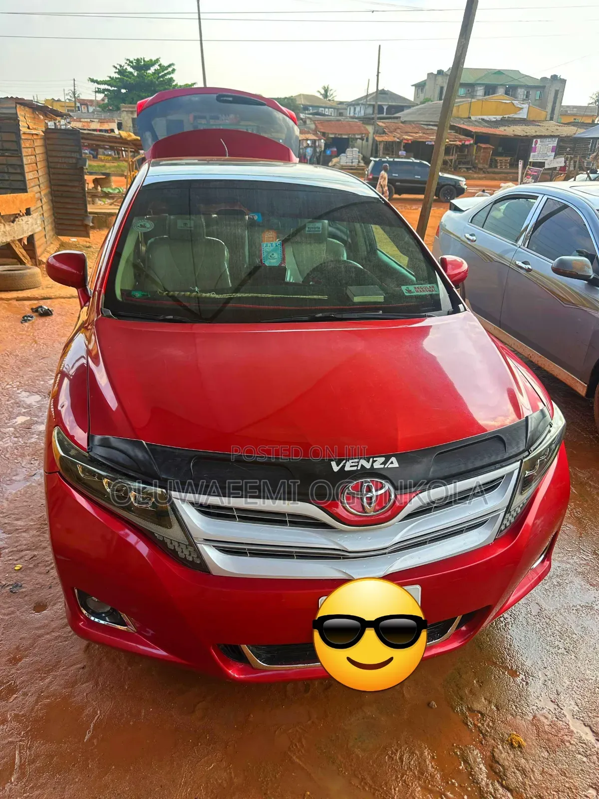 Toyota Venza 2010 Red