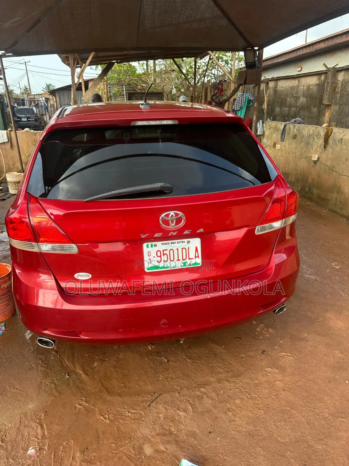 Toyota Venza 2010 Red