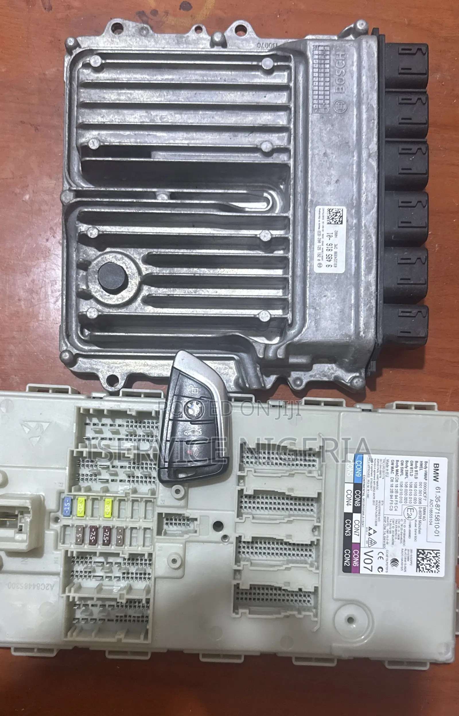 BMW X3 X4 G01 G02 2018-2021 Engine Computer Dme BDC Key Set B46