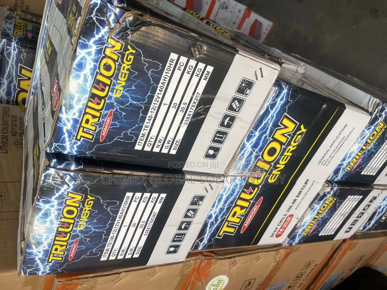 Trillion Energy 140ah 12 Volts