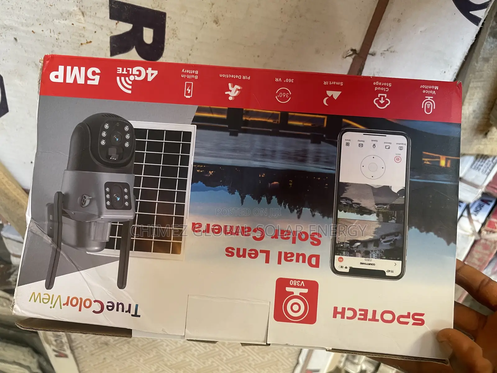 Spotech Dual Lens Solar Camera